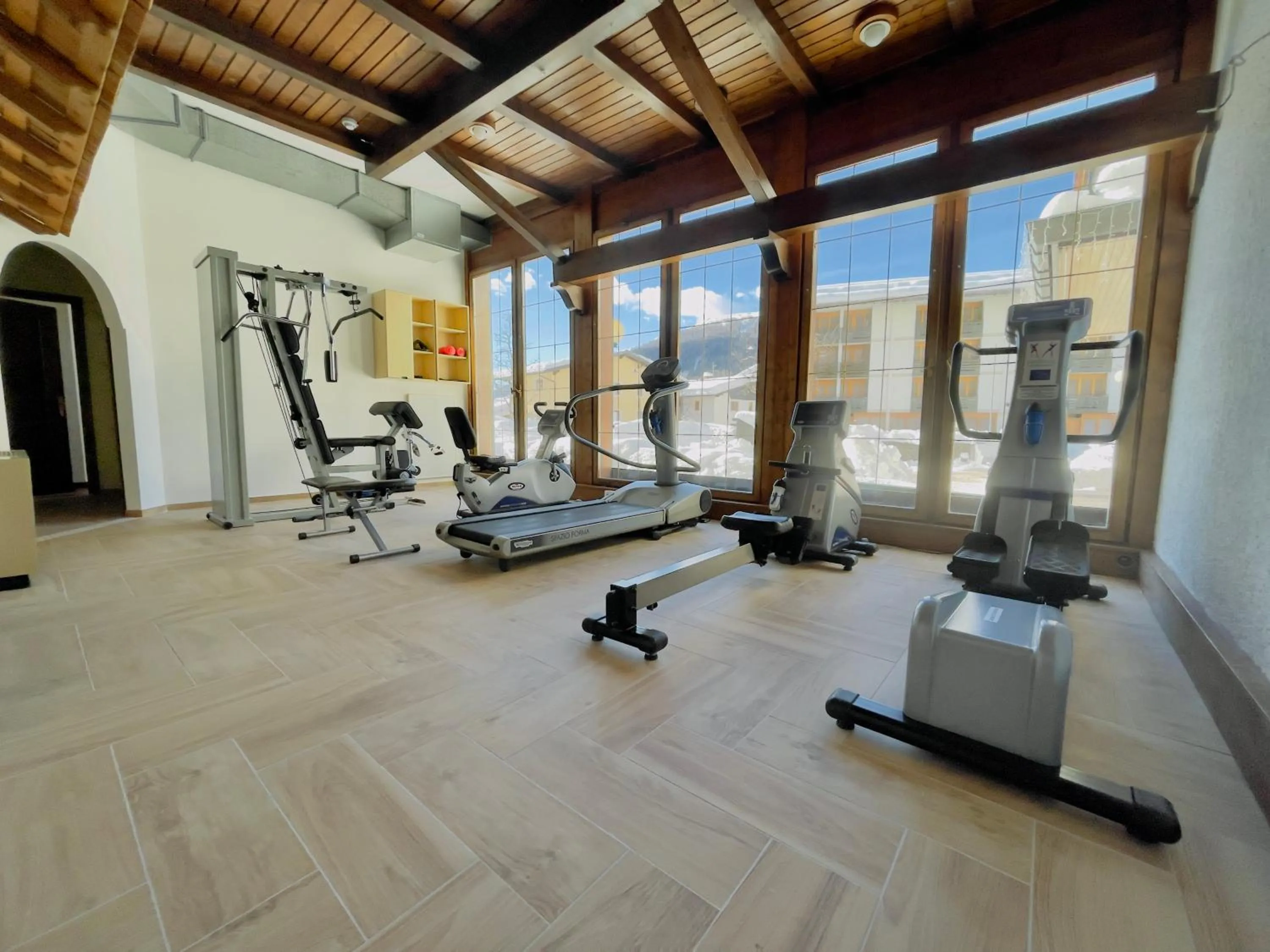 Fitness centre/facilities in G. Hotel Des Alpes (Classic since 1912)