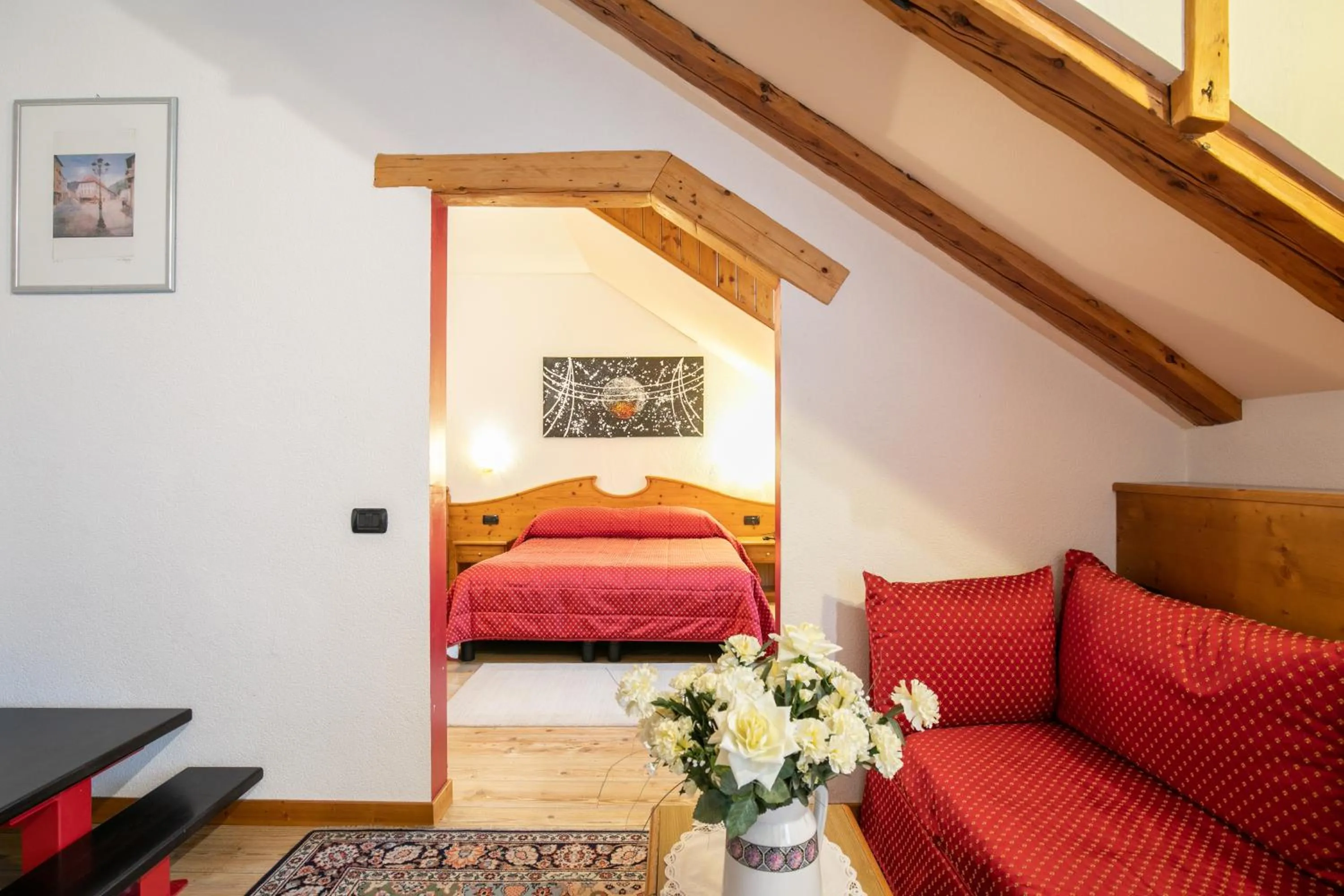 Bed in G. Hotel Des Alpes (Classic since 1912)