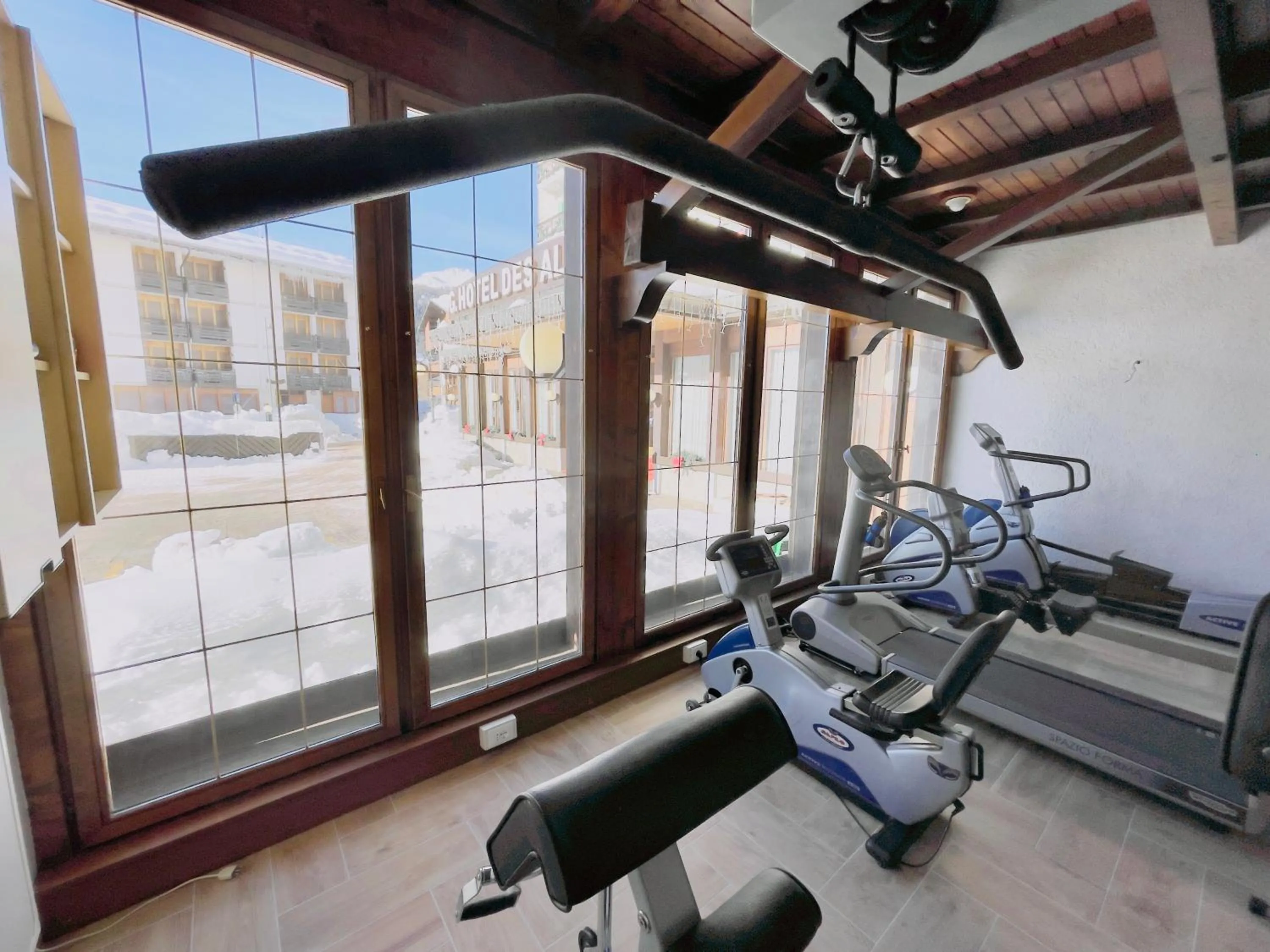 Fitness centre/facilities in G. Hotel Des Alpes (Classic since 1912)
