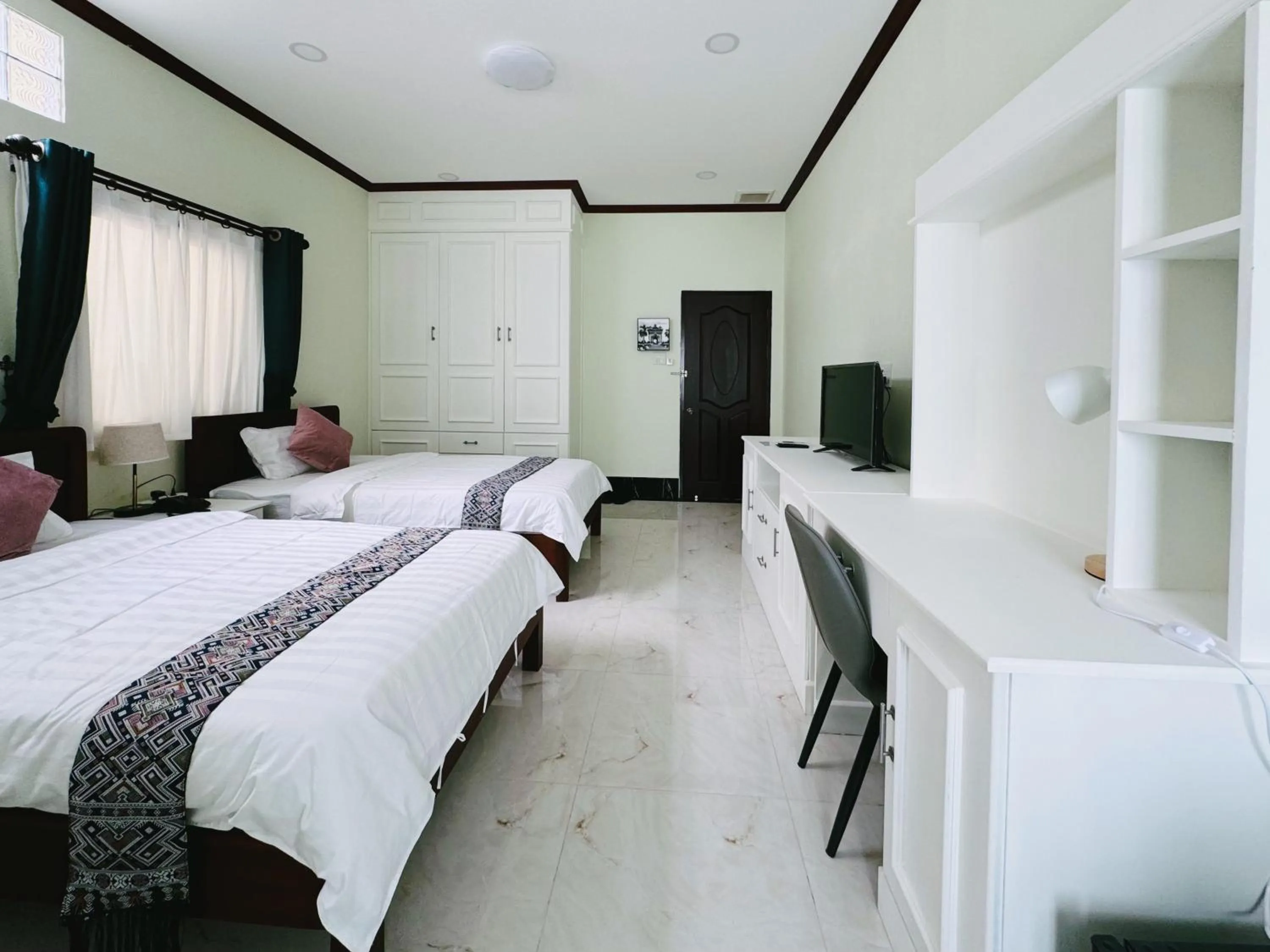 furniture, Bed in Vanida Hotel