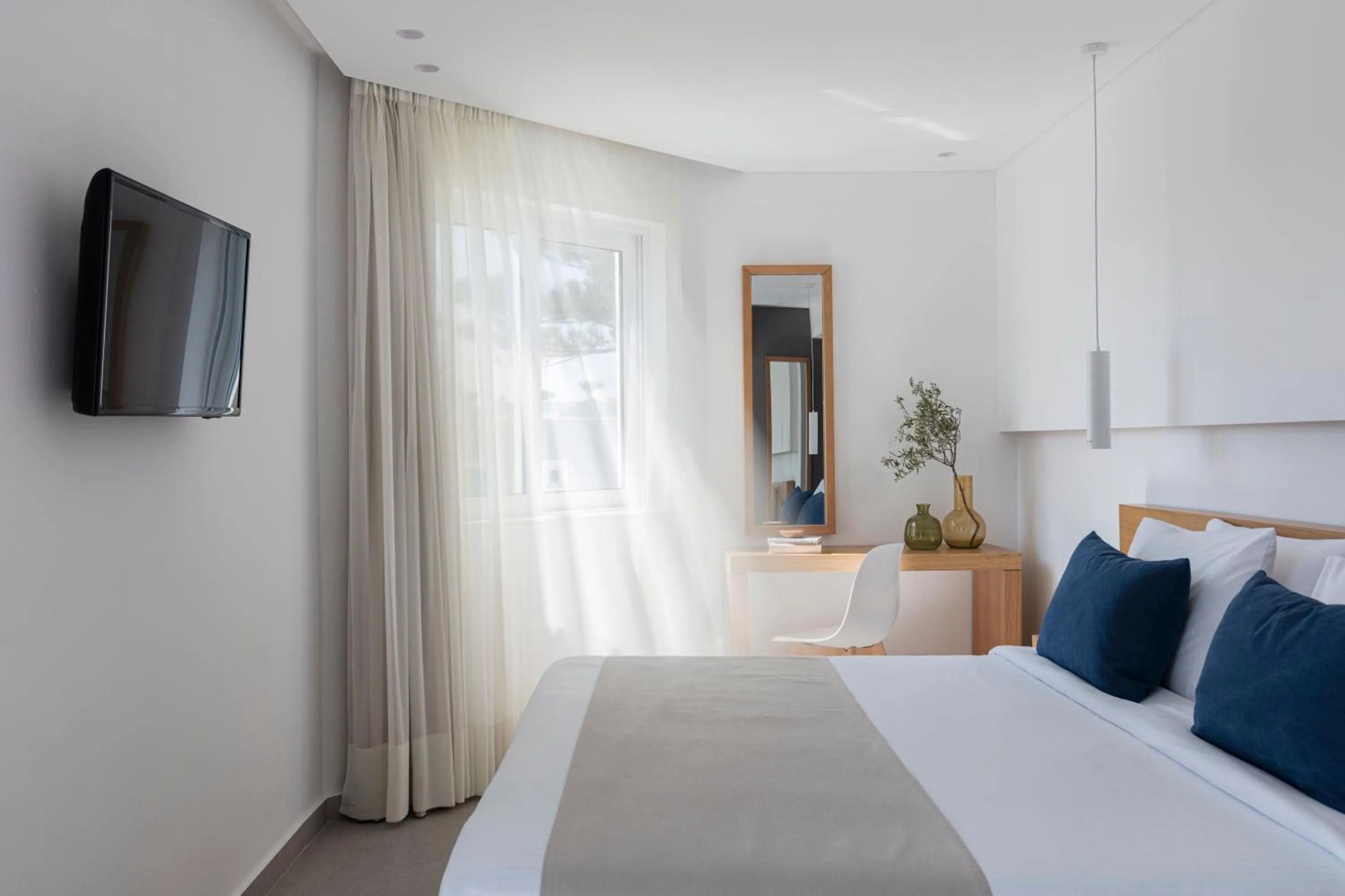 Bed in Atlantica Marmari Beach