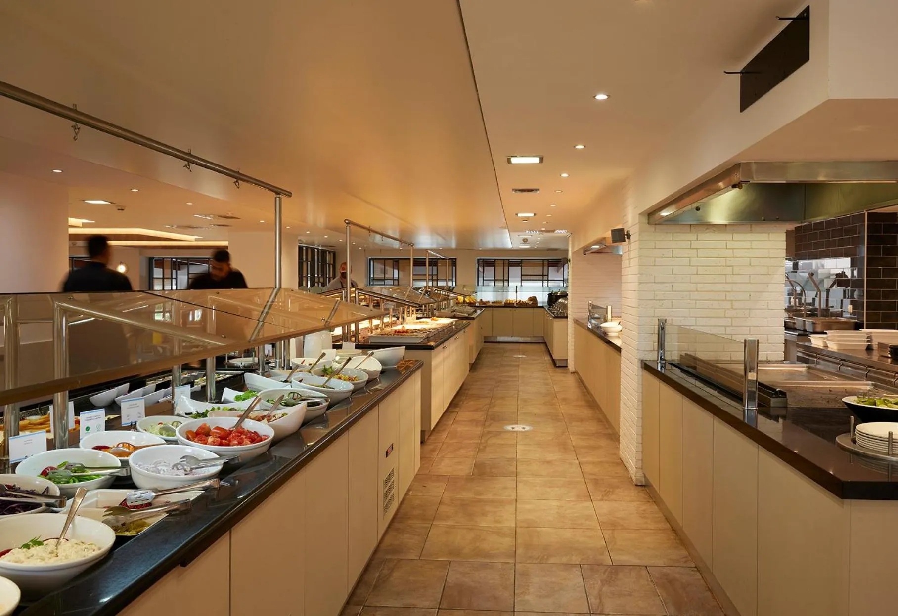 Buffet breakfast in Atlantica Marmari Beach