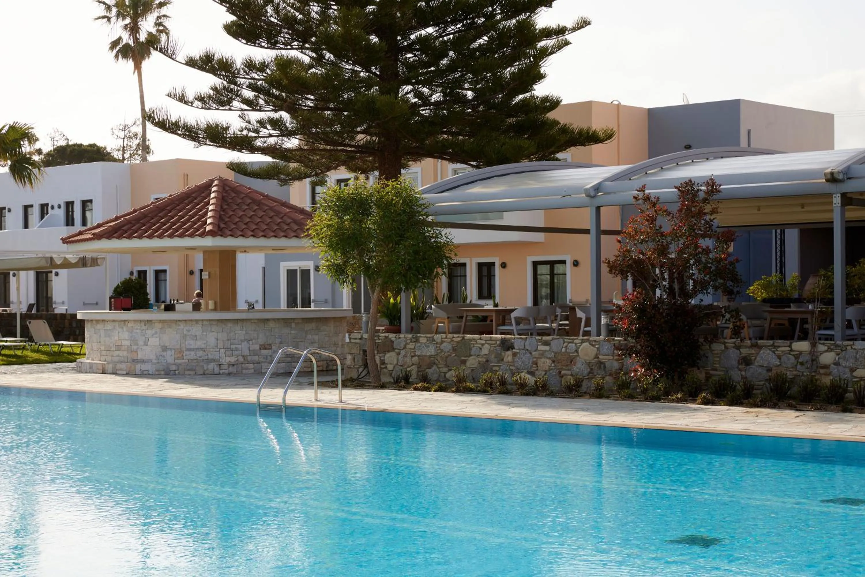 Lounge or bar in Atlantica Marmari Beach