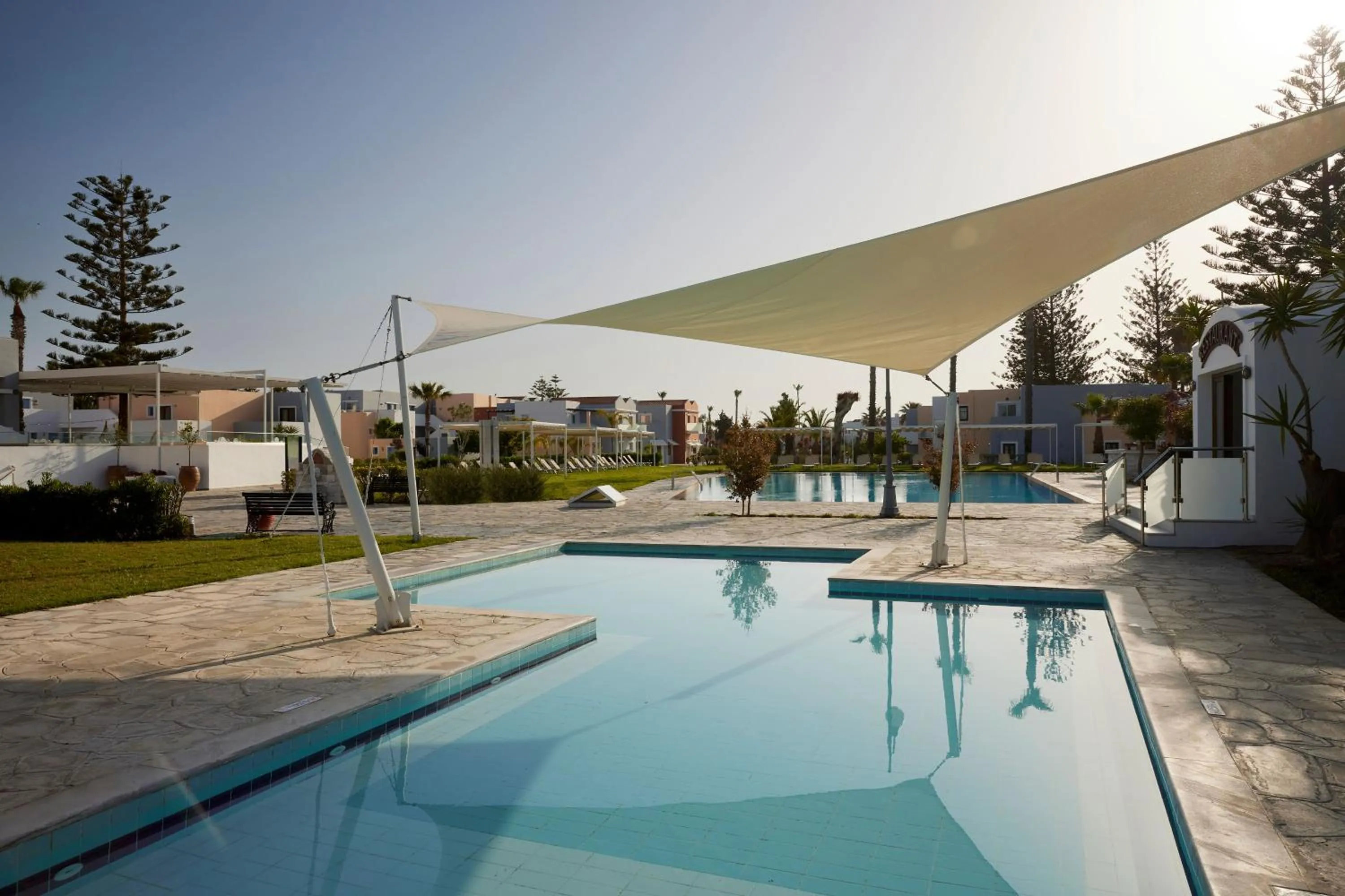 Swimming pool in Atlantica Marmari Beach