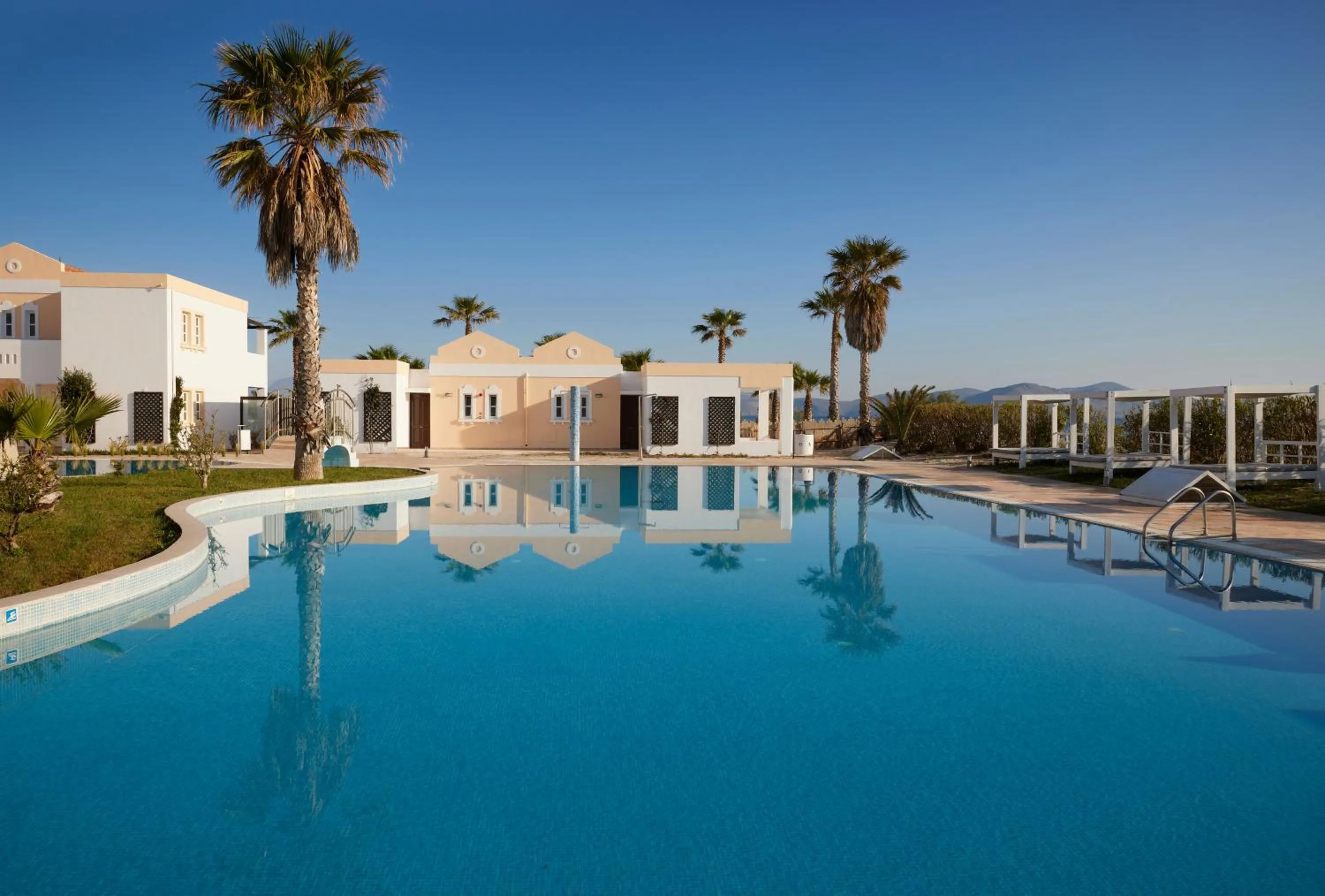 Swimming pool in Atlantica Marmari Beach