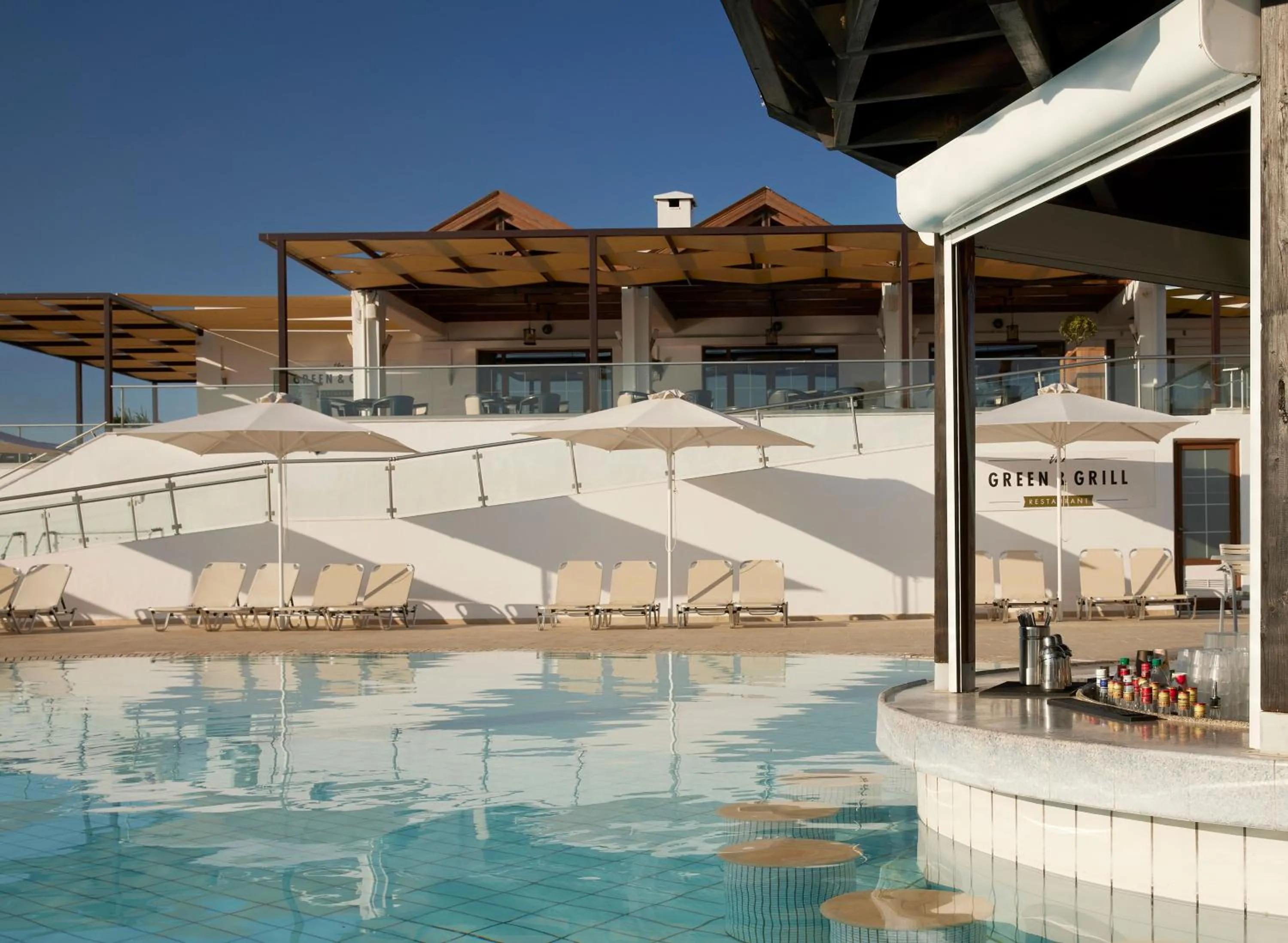 Lounge or bar in Atlantica Marmari Beach