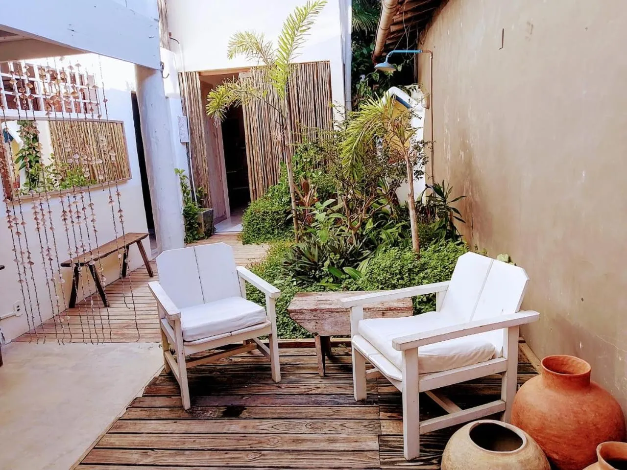 Patio in Pousada Sol da Manha QUADRADO