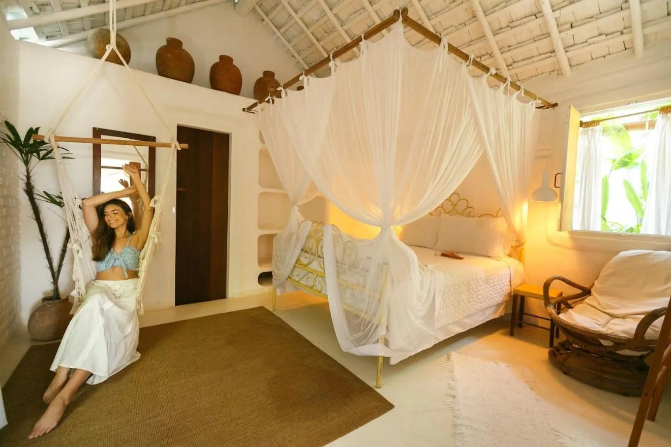 Bed in Pousada Sol da Manha QUADRADO