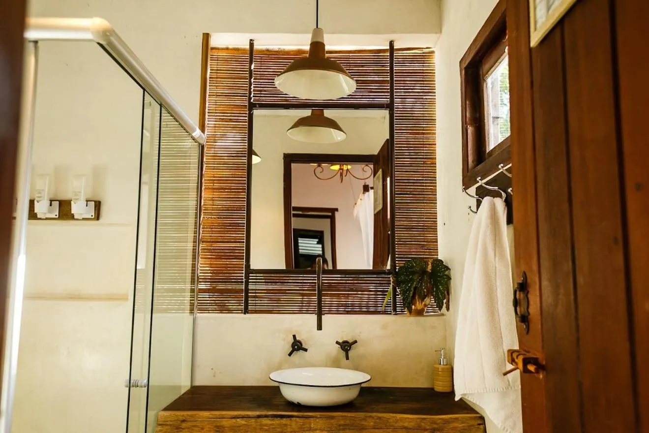 Shower in Pousada Sol da Manha QUADRADO