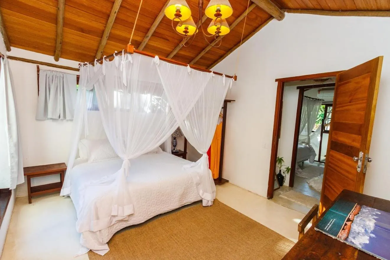 Bed in Pousada Sol da Manha QUADRADO