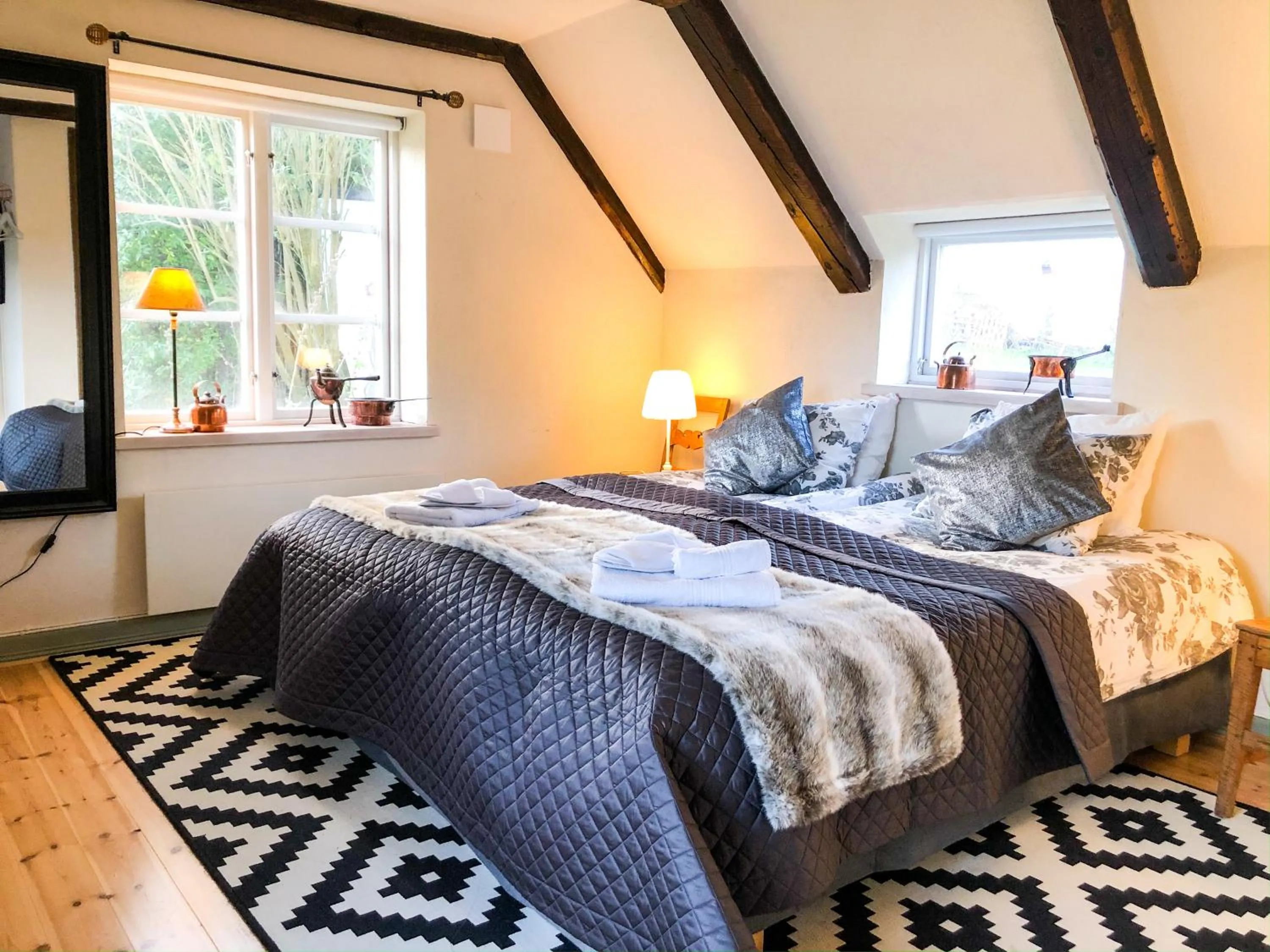 Bedroom, Bed in Sydkustens at Pillehill