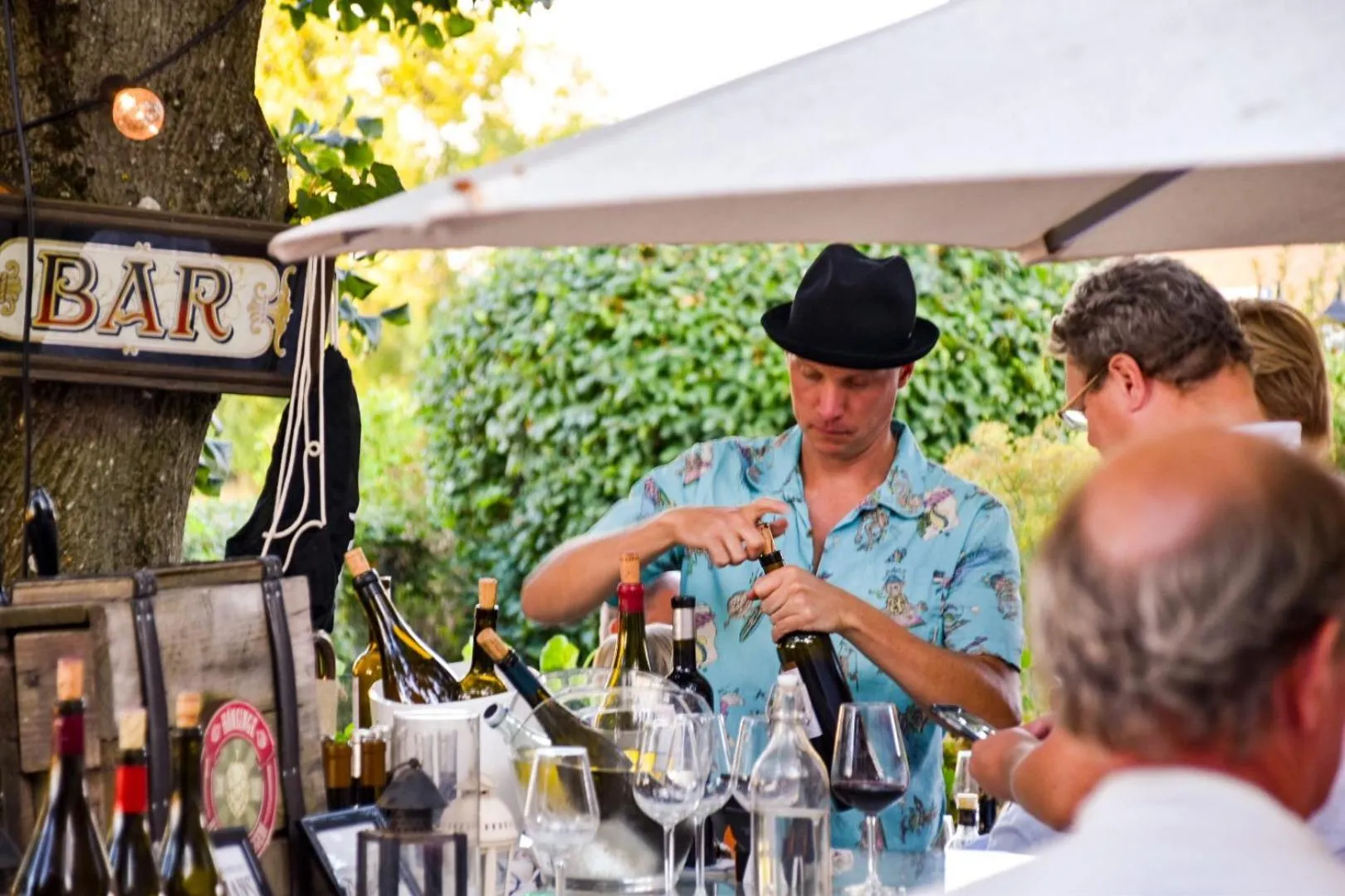 Patio in Sydkustens at Pillehill