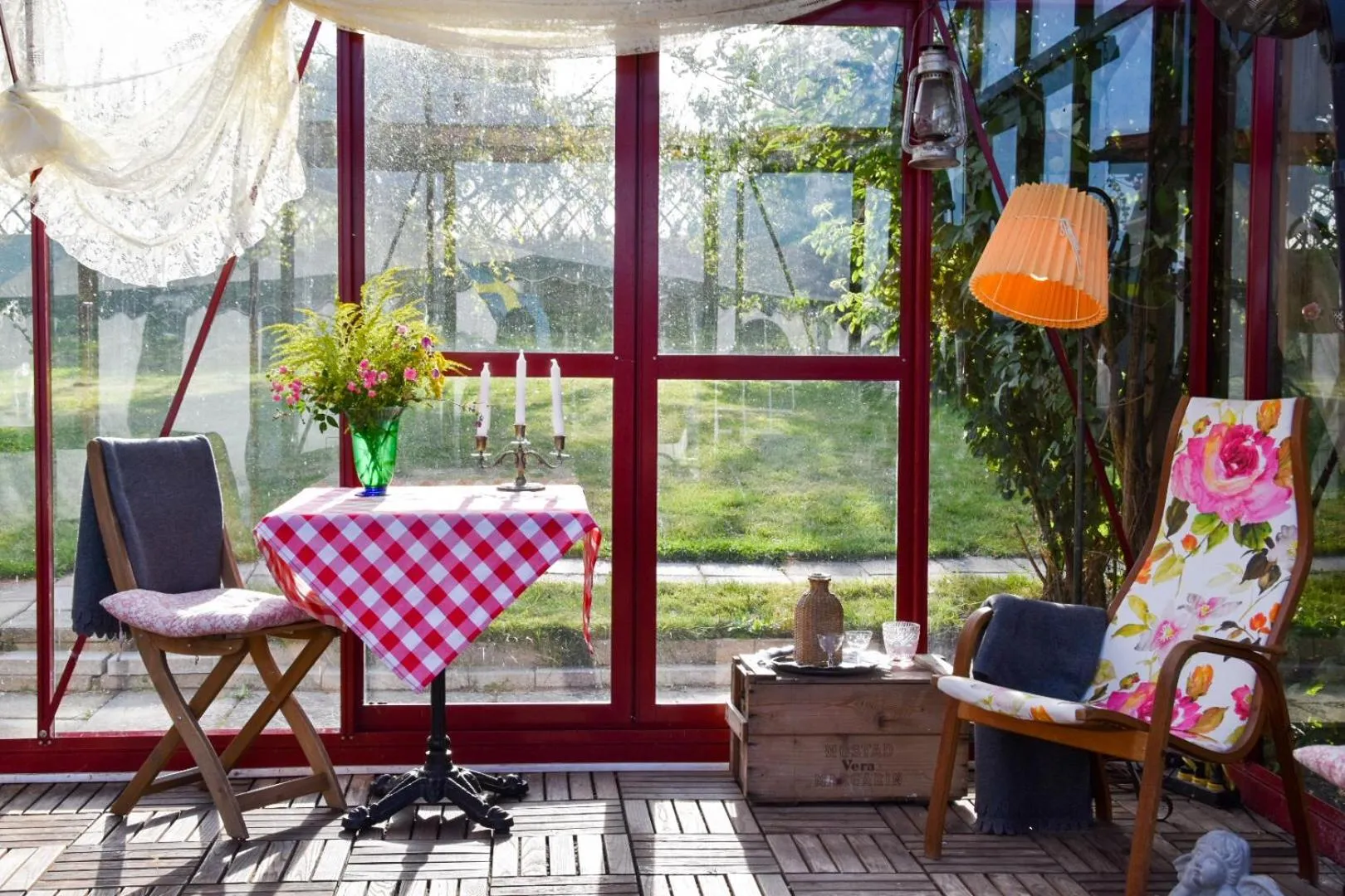 Patio in Sydkustens at Pillehill