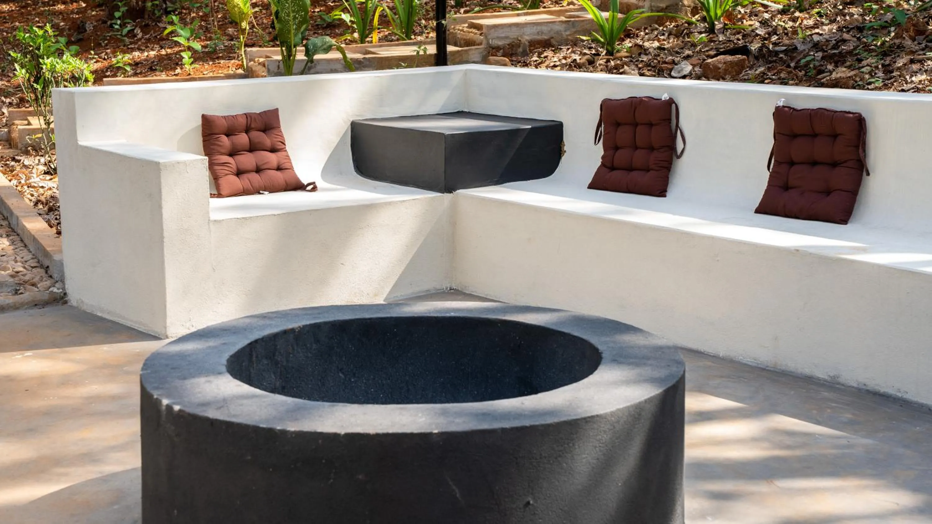 Seating area in The Inaka Goa