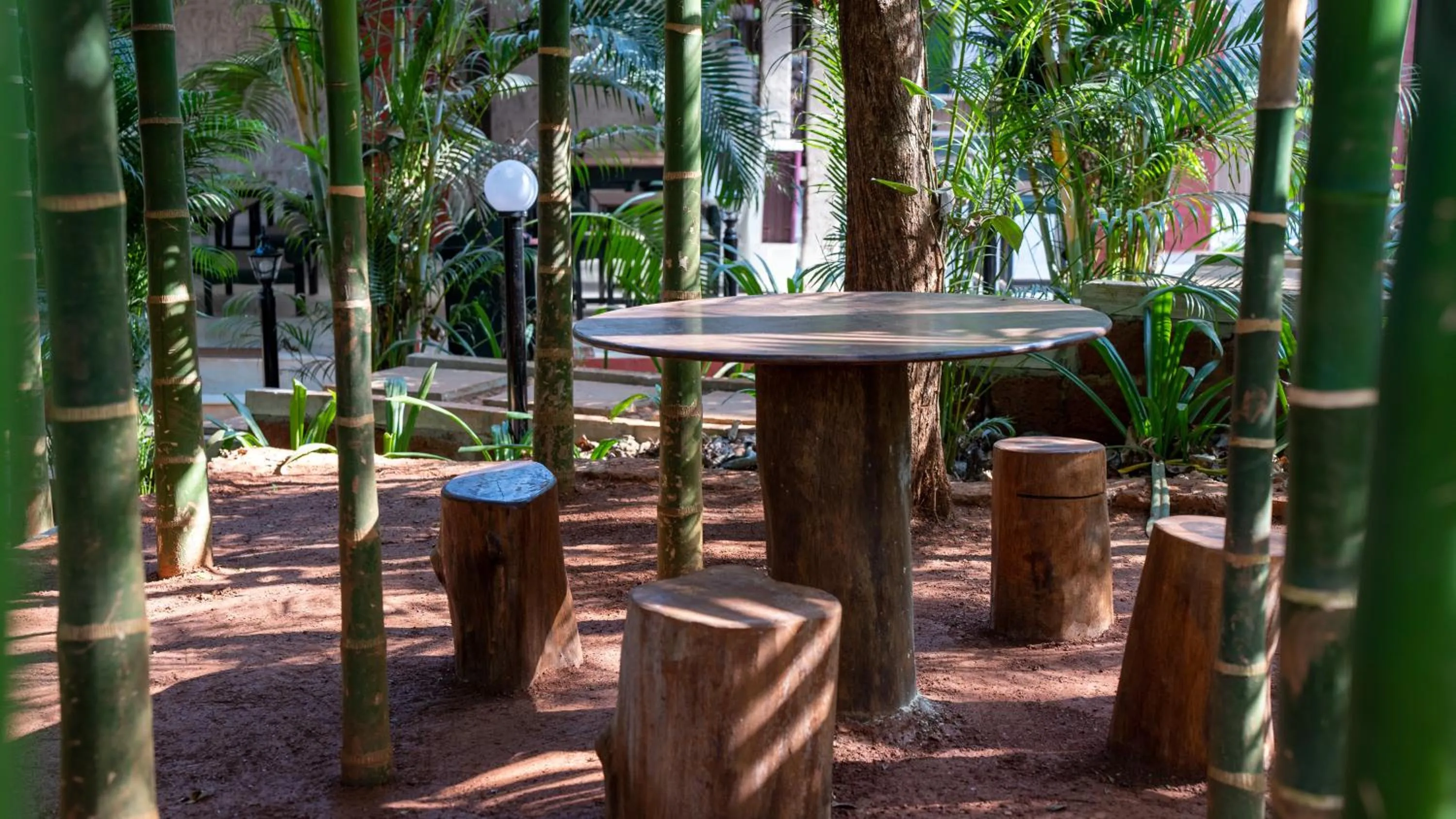 Seating area in The Inaka Goa