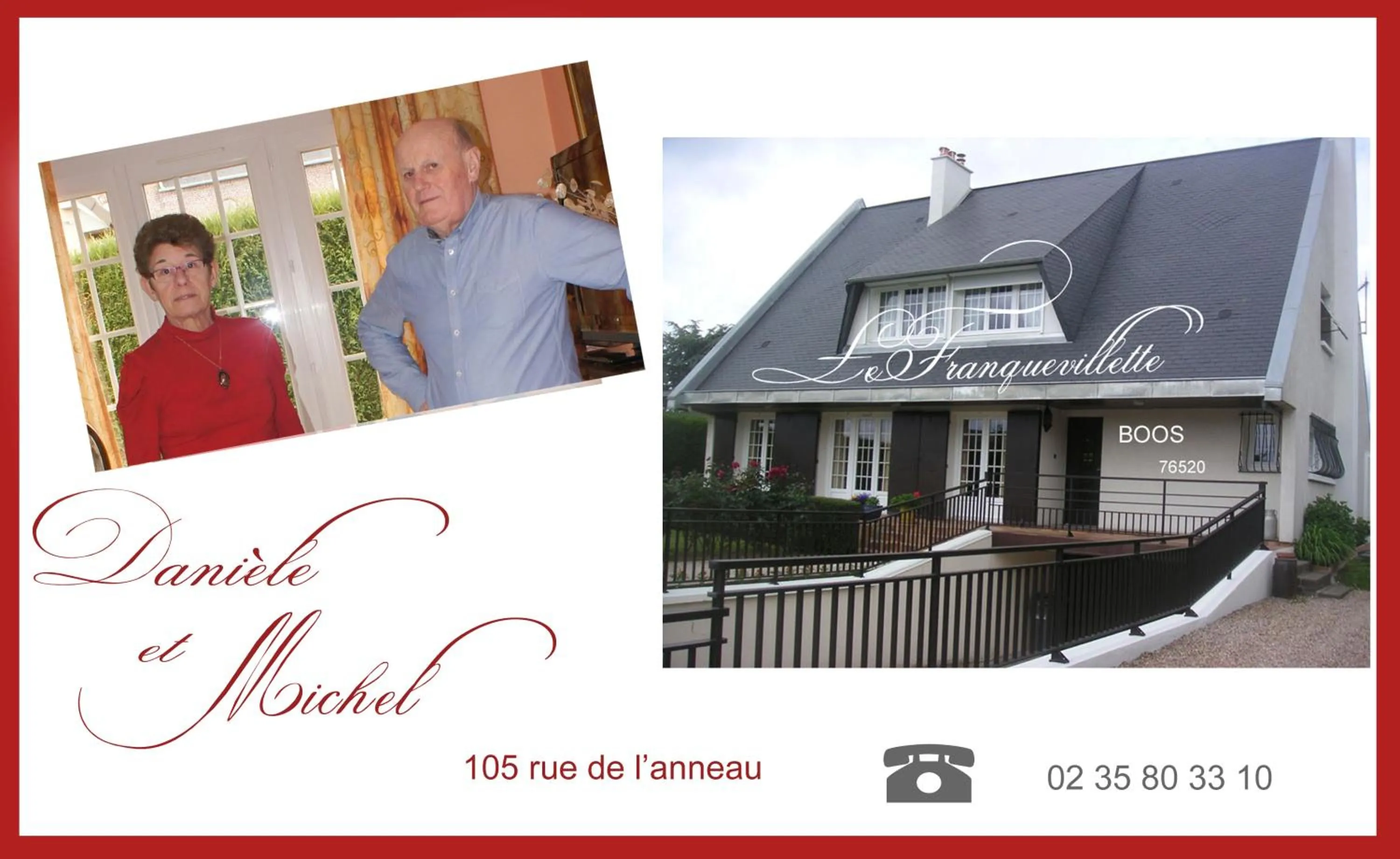 Facade/entrance in Le Franquevillette