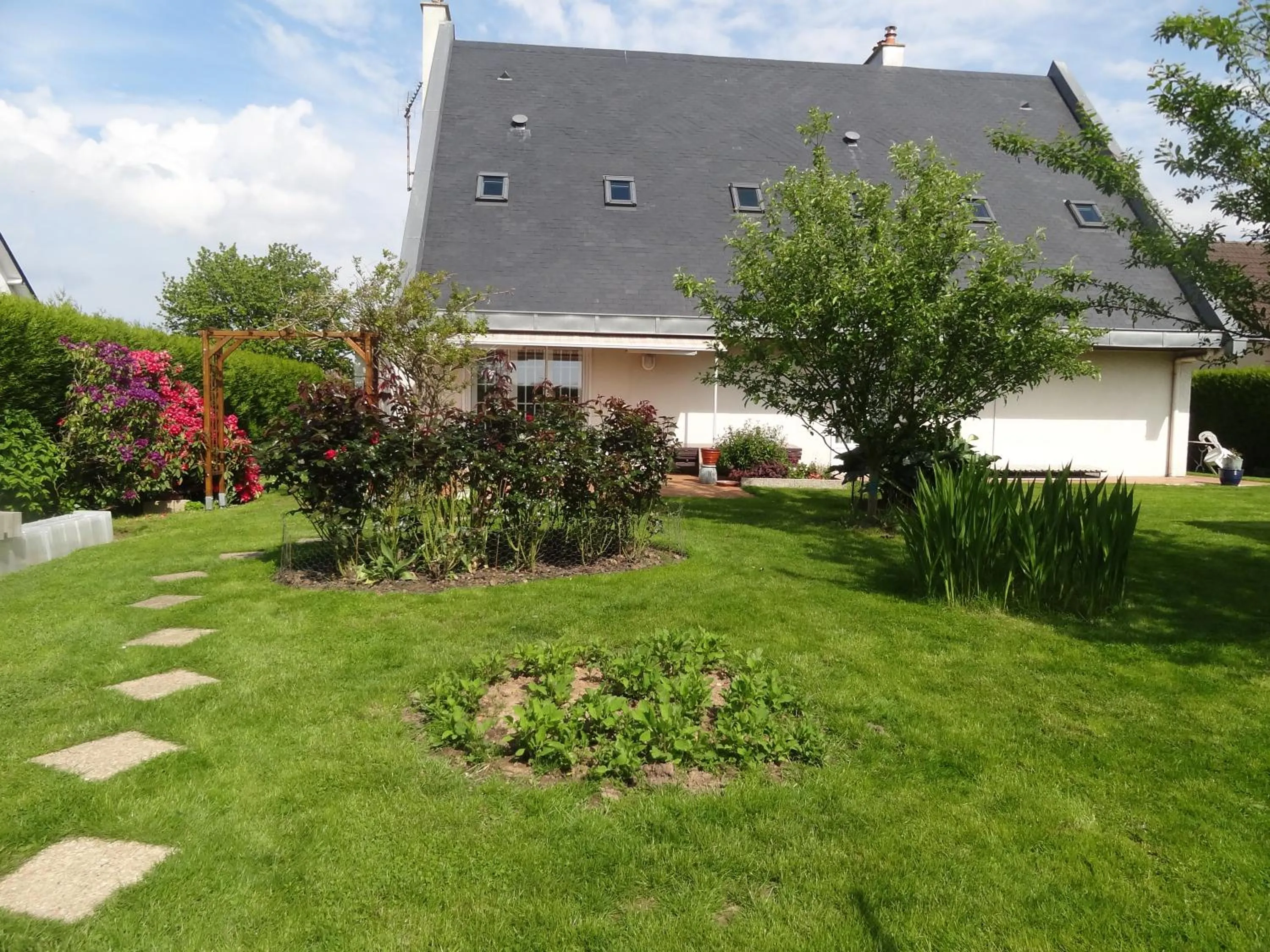 Garden in Le Franquevillette