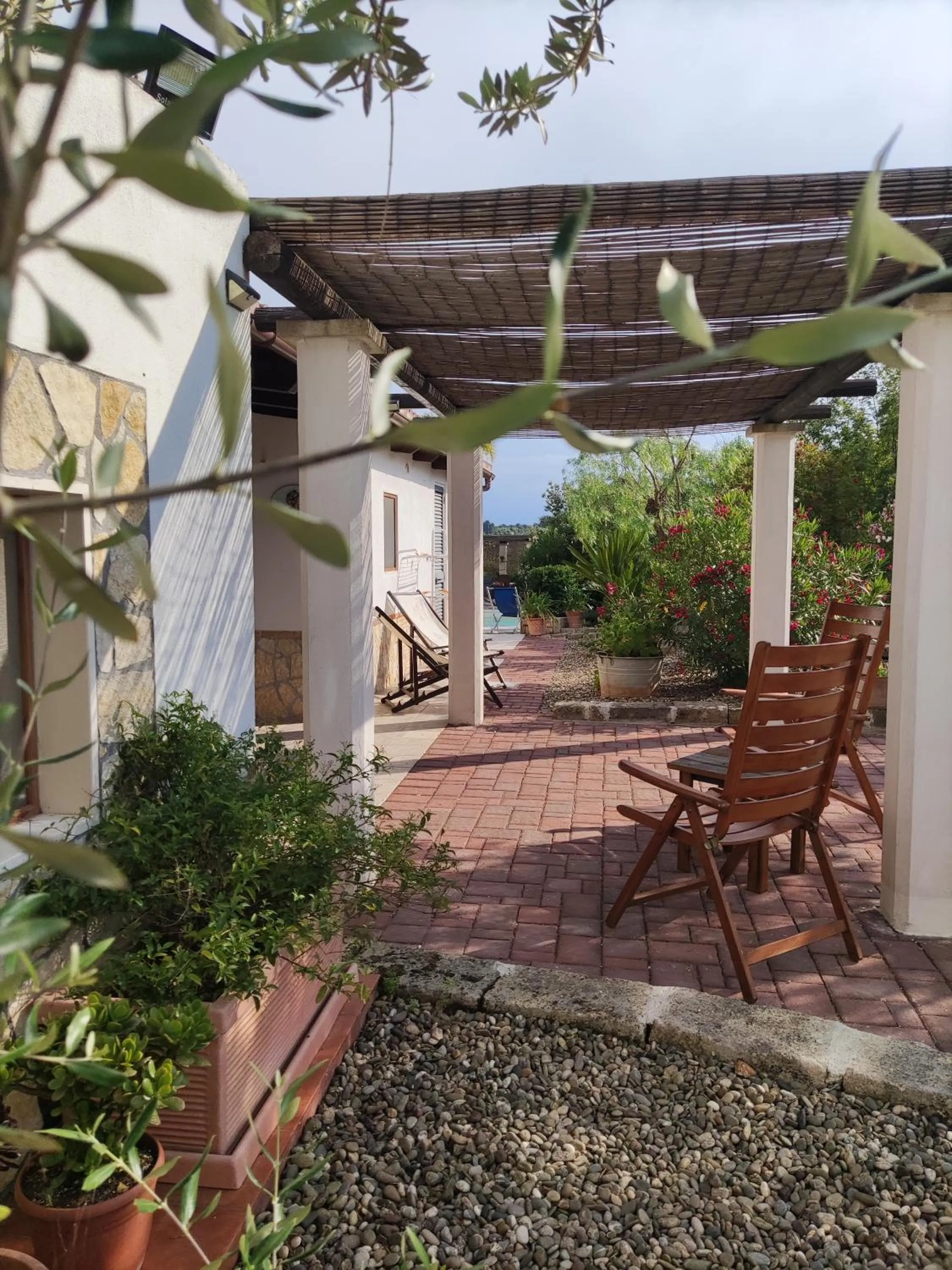 Patio in Villa Giulia B&B