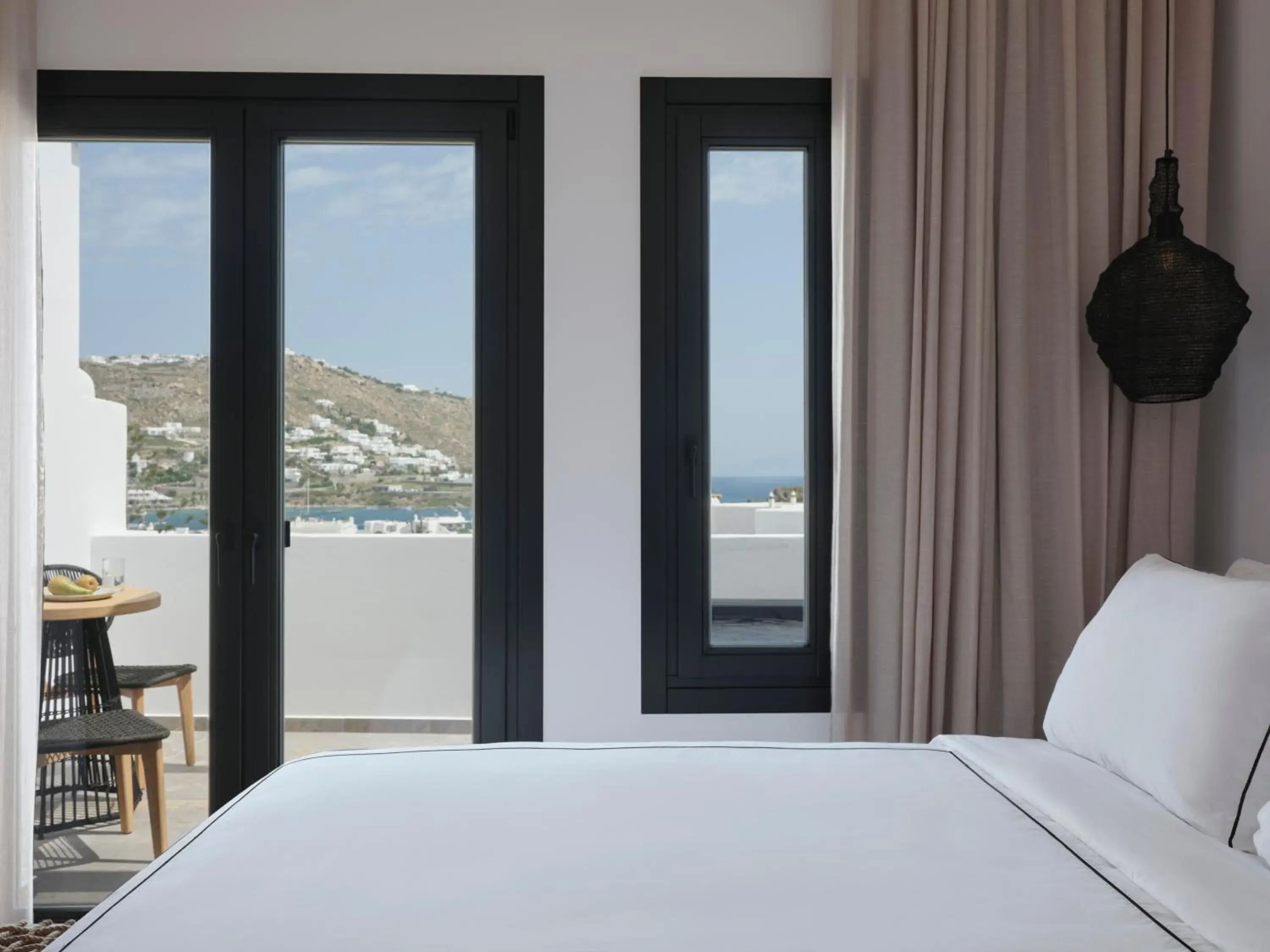 Signature Suite with Heated Jetted Tub & Sea View in Kalea Mykonos Signature Suite with Heated Jetted Tub & Sea View in Kalea Mykonos