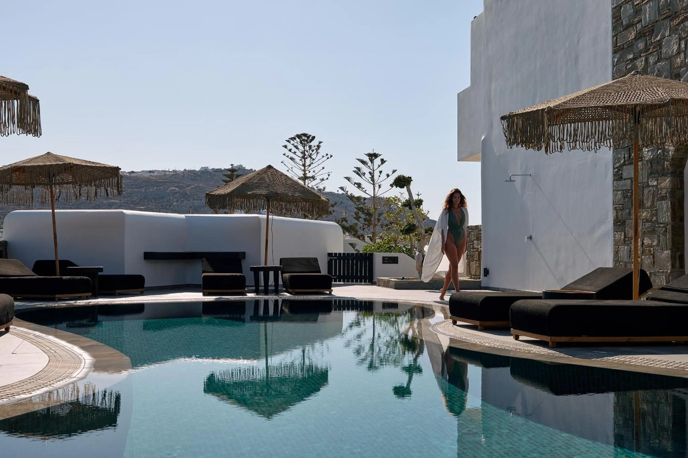 Pool view in Kalea Mykonos
