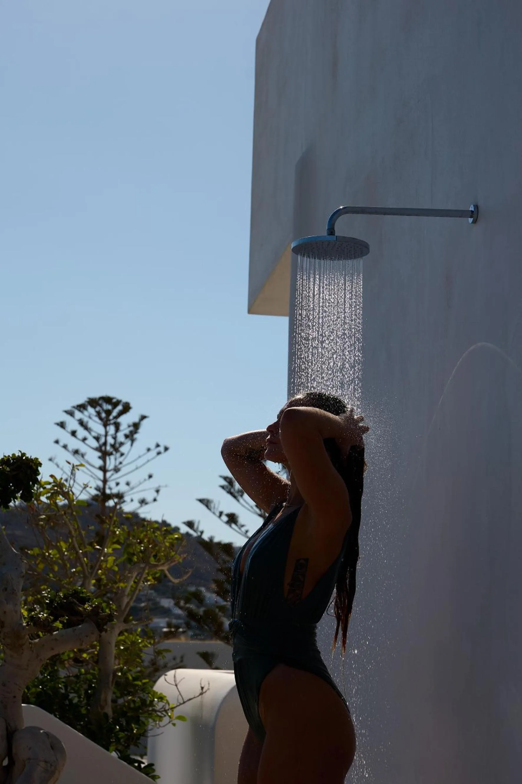 Shower in Kalea Mykonos