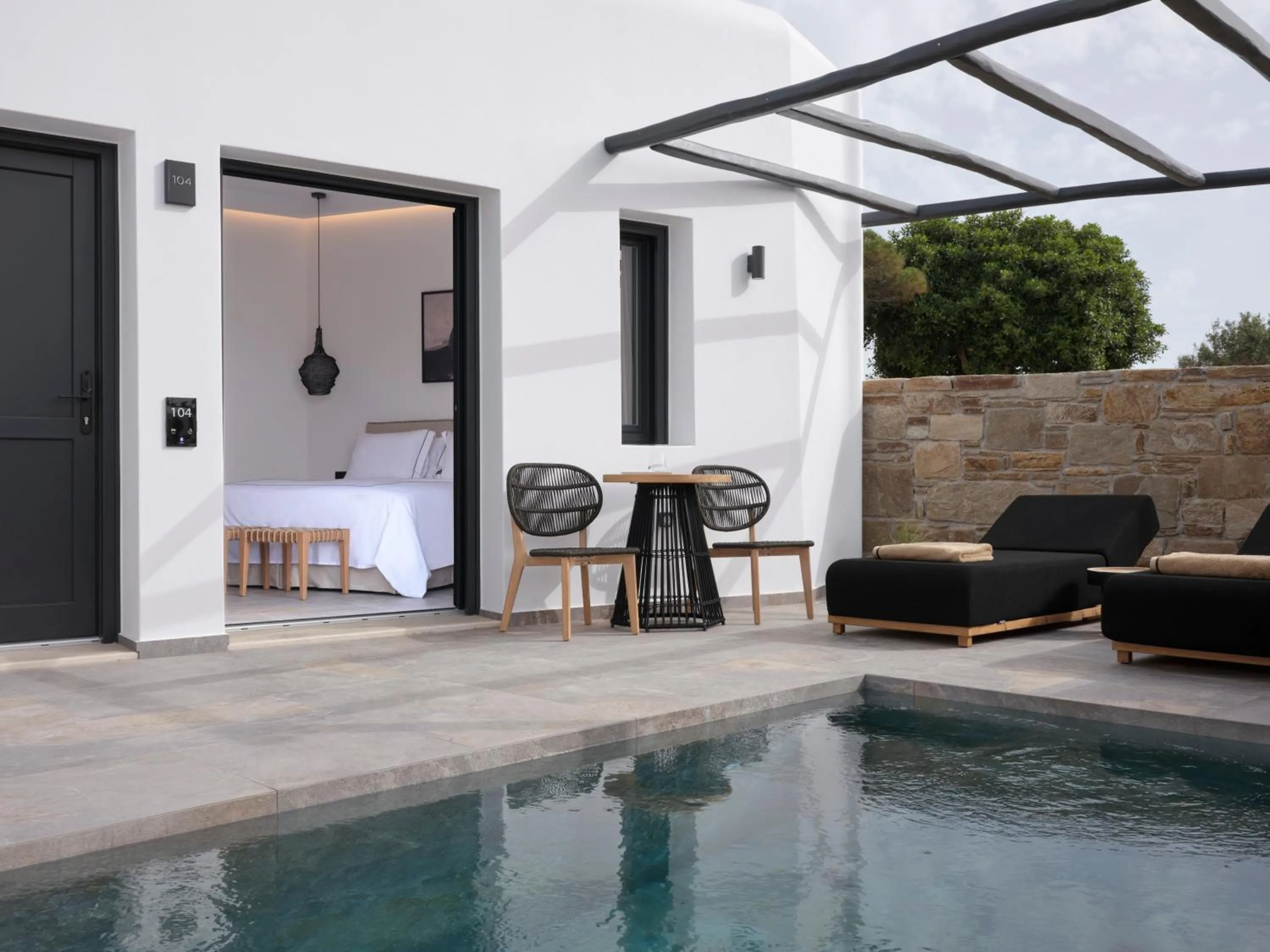 Balcony/Terrace in Kalea Mykonos