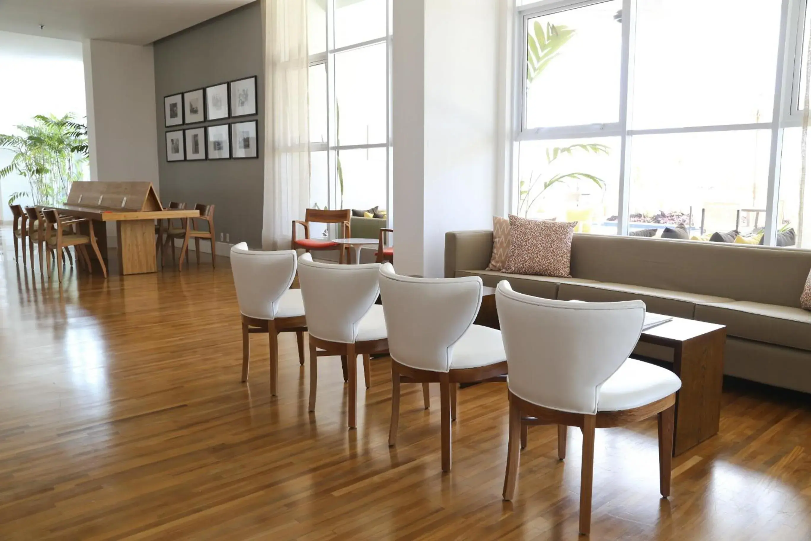 Lobby or reception in Vitória Hotel Convention Paulínia Lobby or reception in Vitória Hotel Convention Paulínia