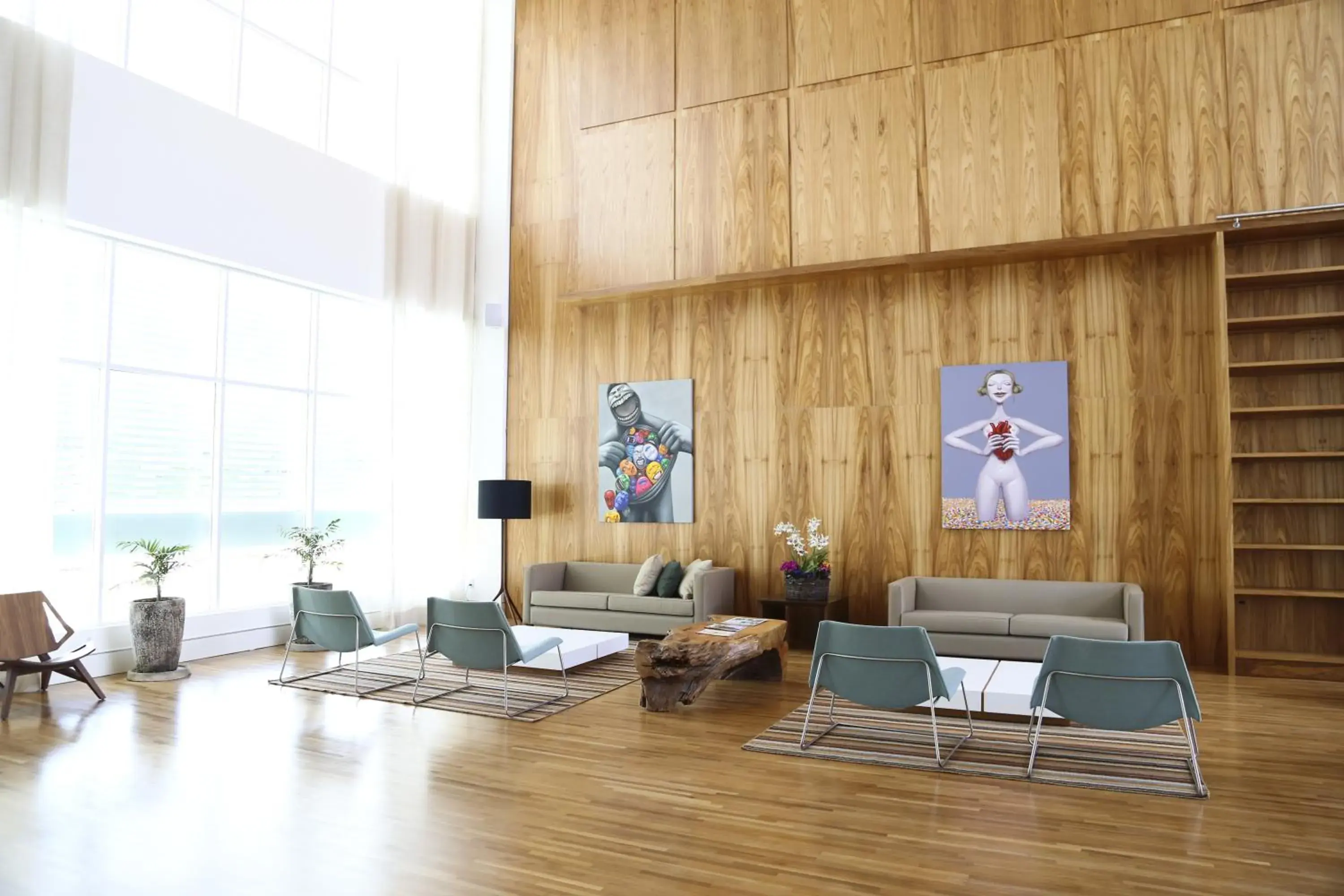 Lobby or reception in Vitória Hotel Convention Paulínia Lobby or reception in Vitória Hotel Convention Paulínia