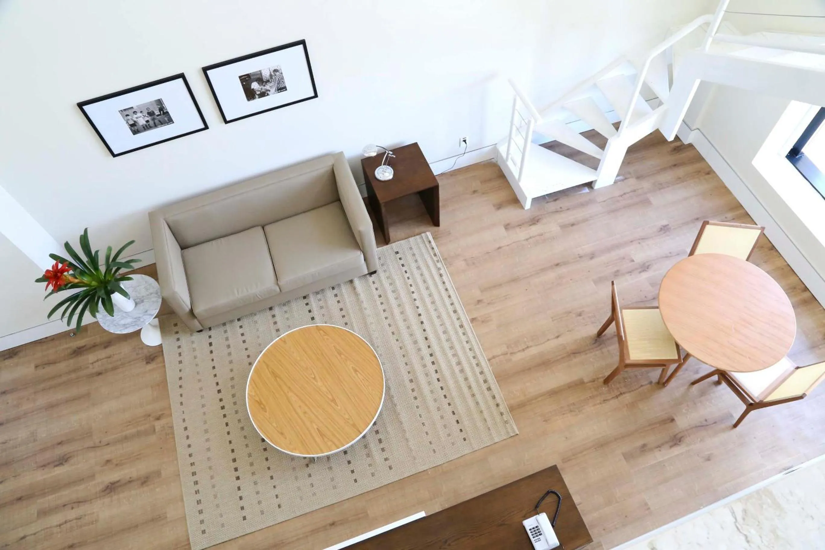 Living room in Vitória Hotel Convention Paulínia