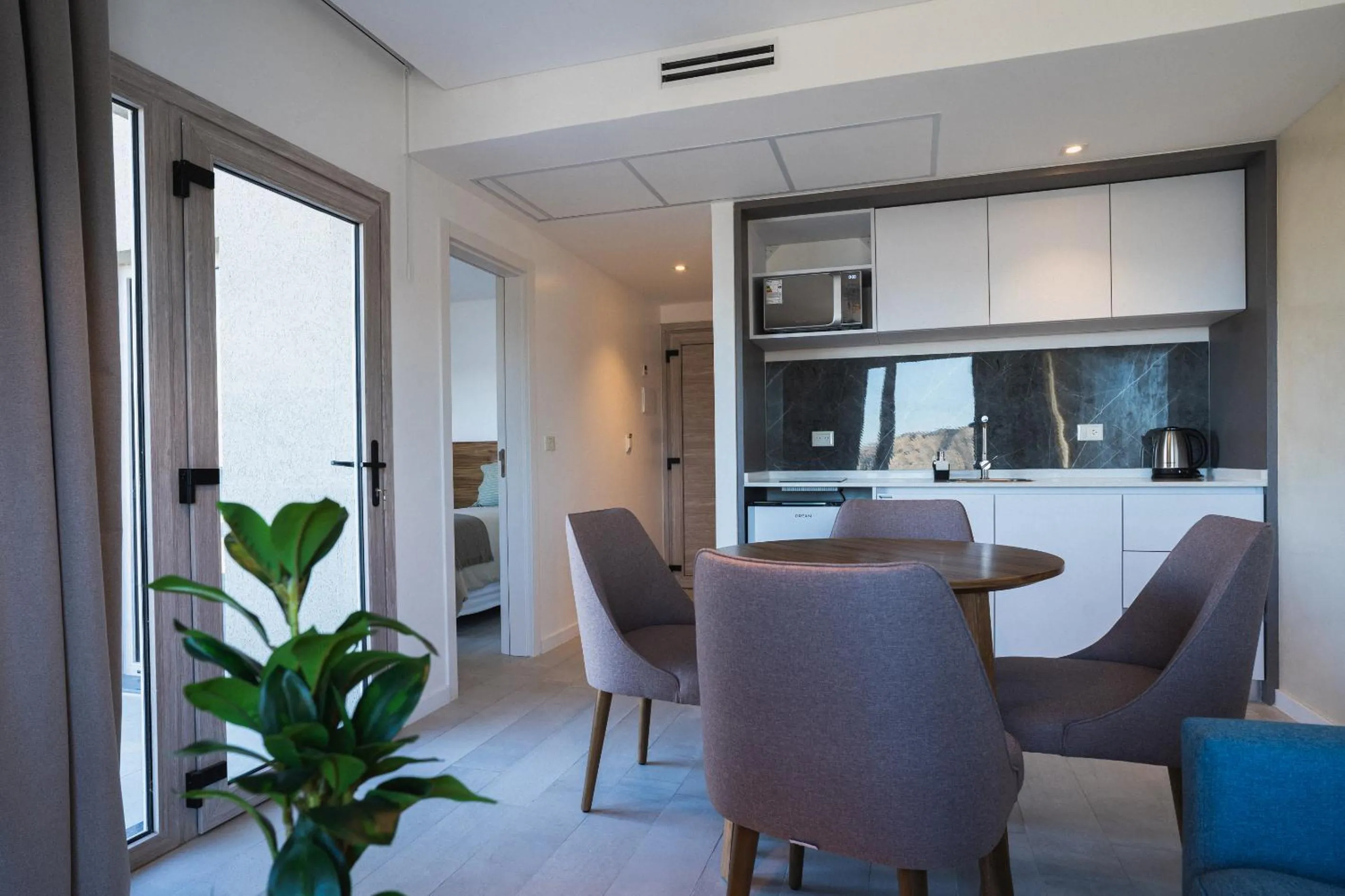 Kitchen or kitchenette in Rayentray Puerto Piramides