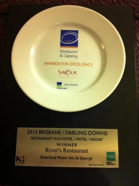 Certificate/Award in Riverland Motor Inn