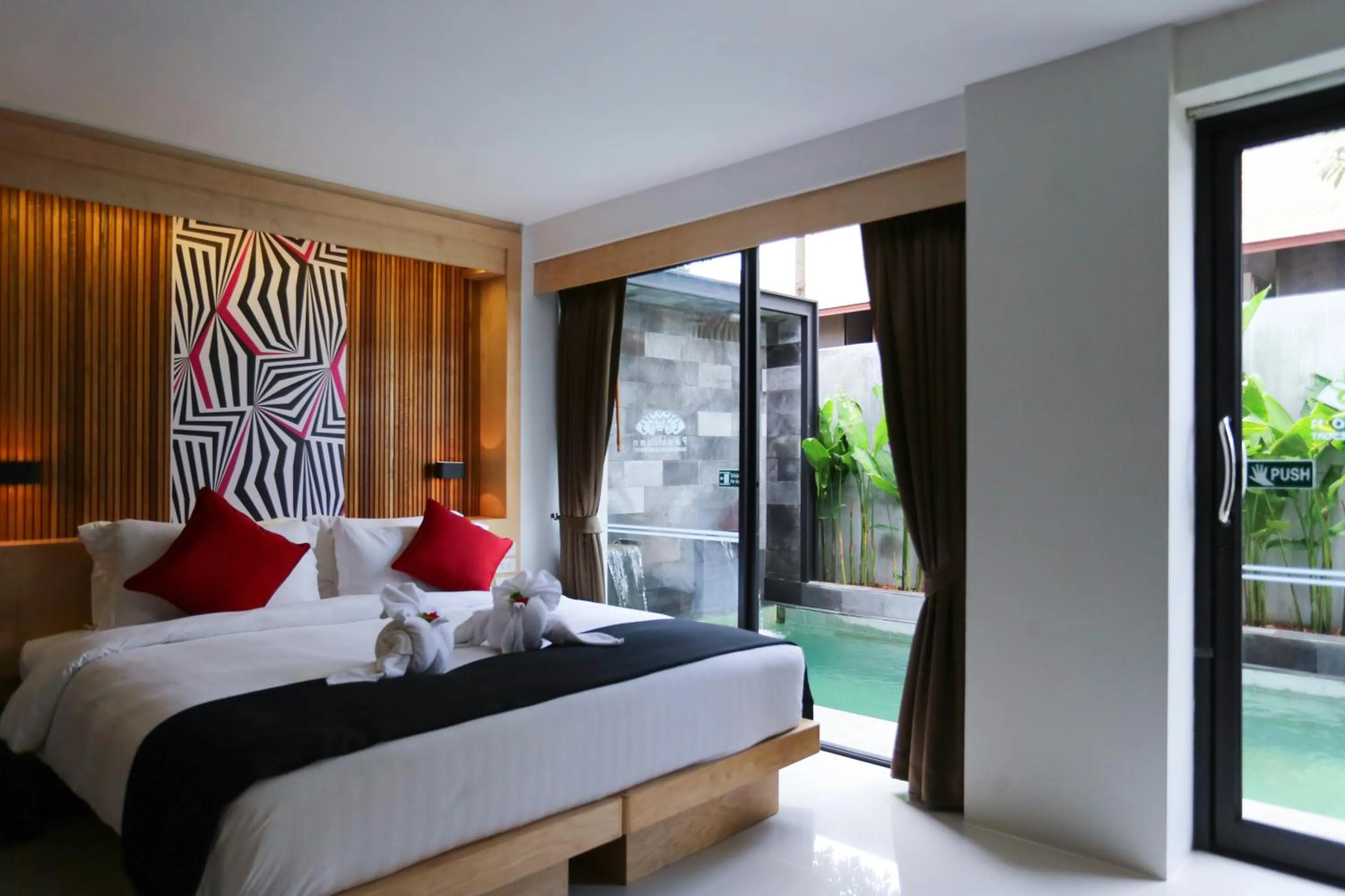 Bedroom, Bed in Pavilion Pool Residence Samui - SHA Extra Plus