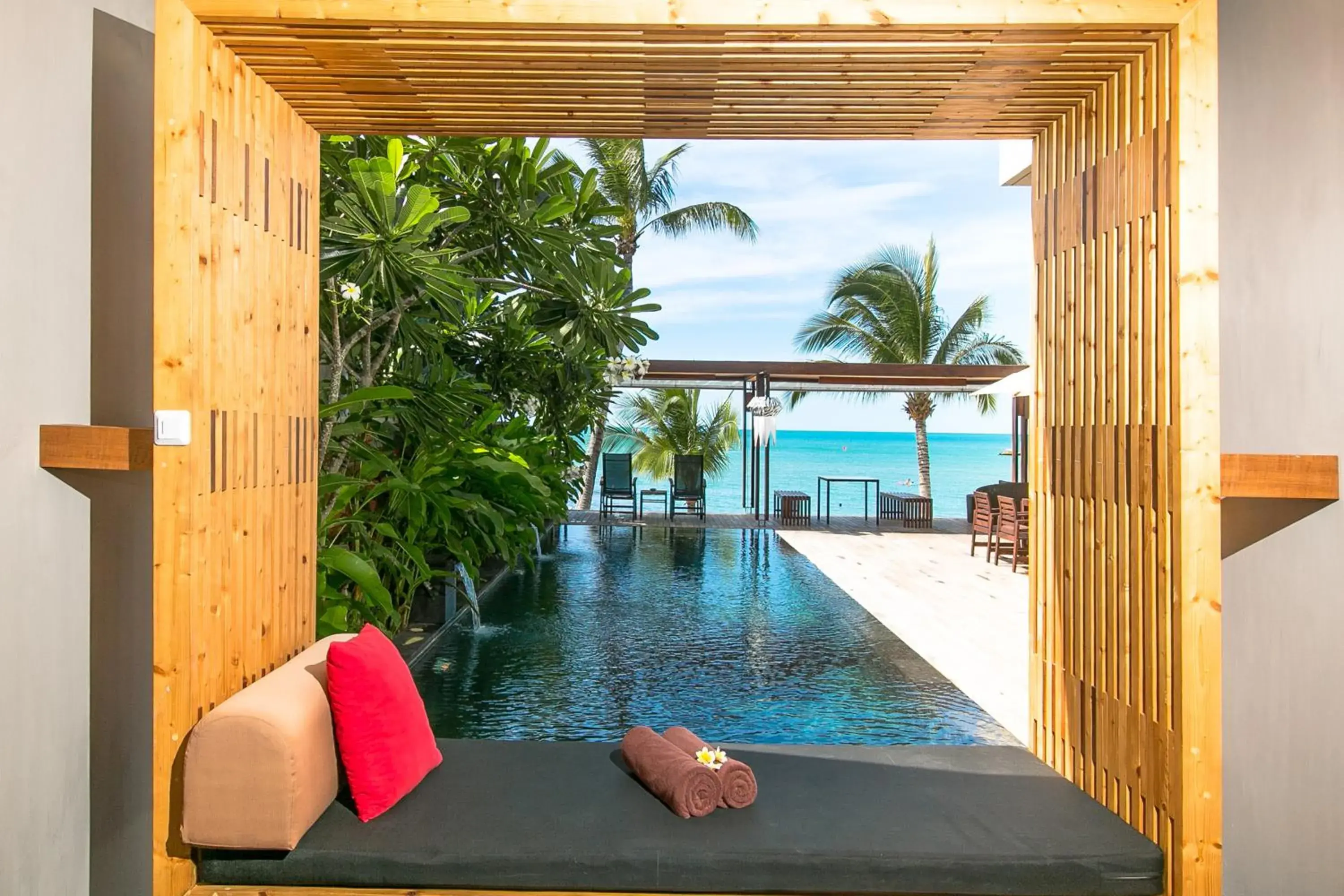 Swimming pool in Pavilion Pool Residence Samui - SHA Extra Plus Swimming pool in Pavilion Pool Residence Samui - SHA Extra Plus