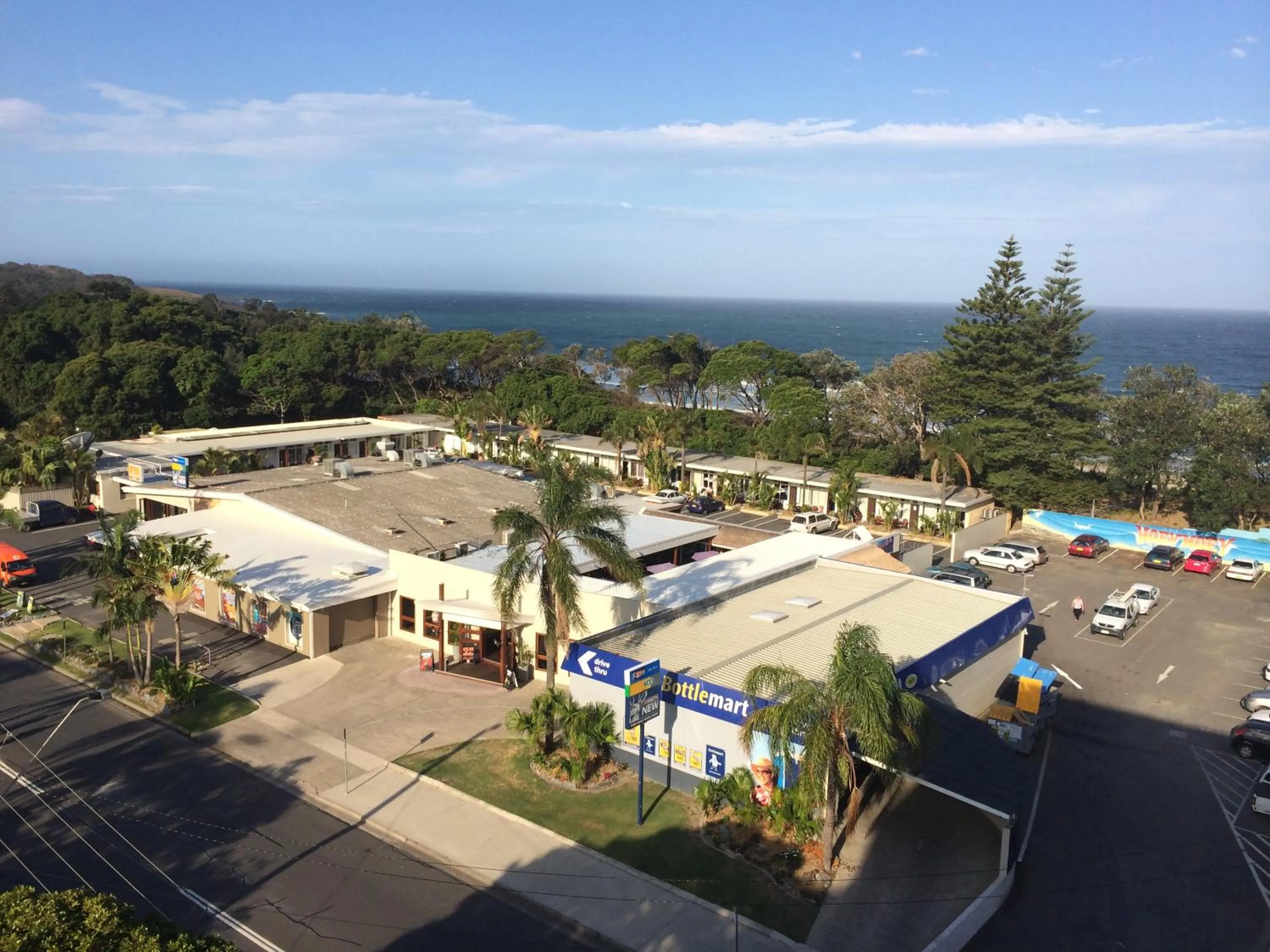 Bird's eye view in Park Beach Hotel Motel