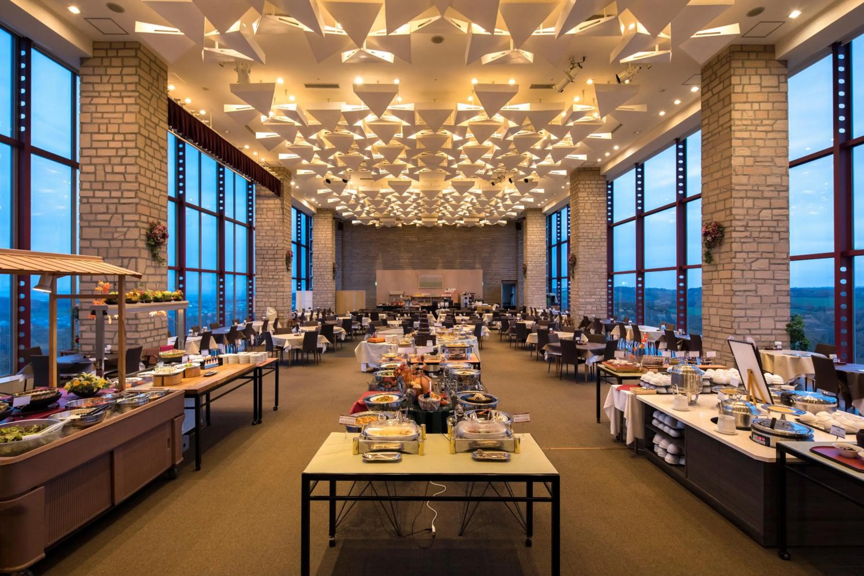 Dinner in Kitahiroshima Classe Hotel