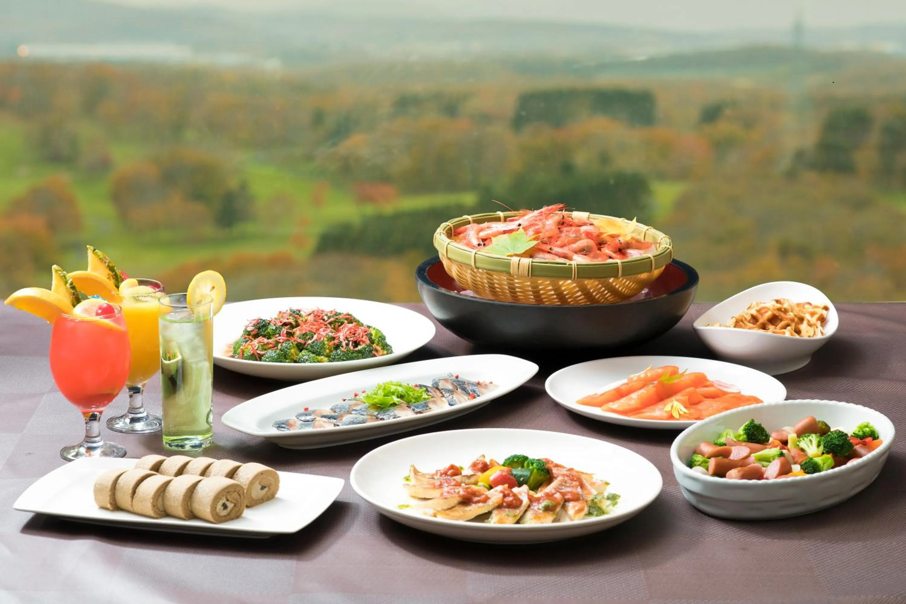 Dinner in Kitahiroshima Classe Hotel