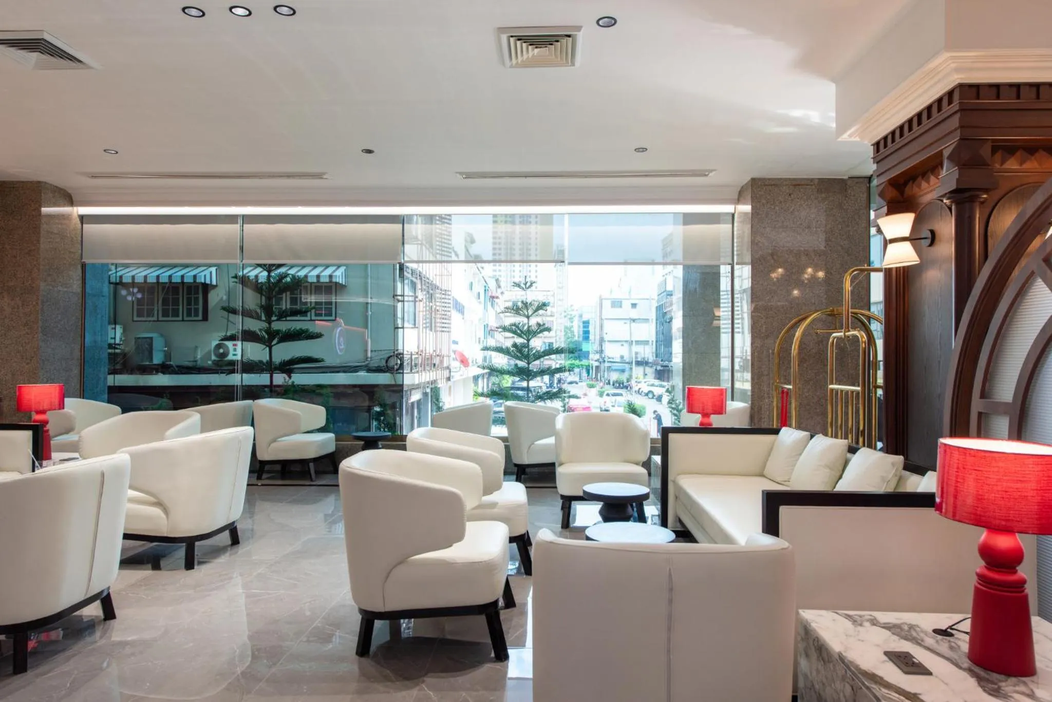 Lounge or bar in Elizabeth Hotel