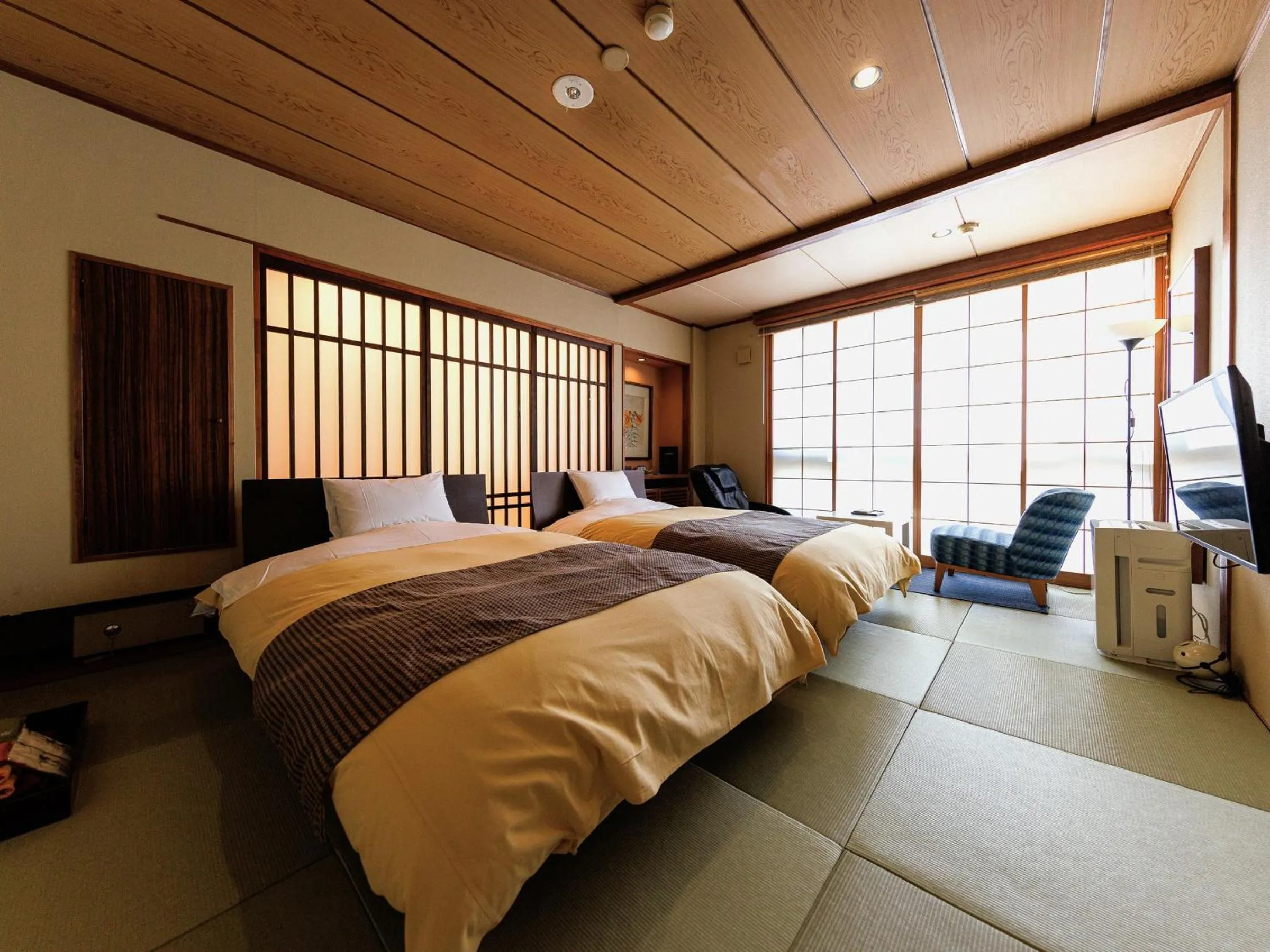 Bed in Yamayuri no Yado