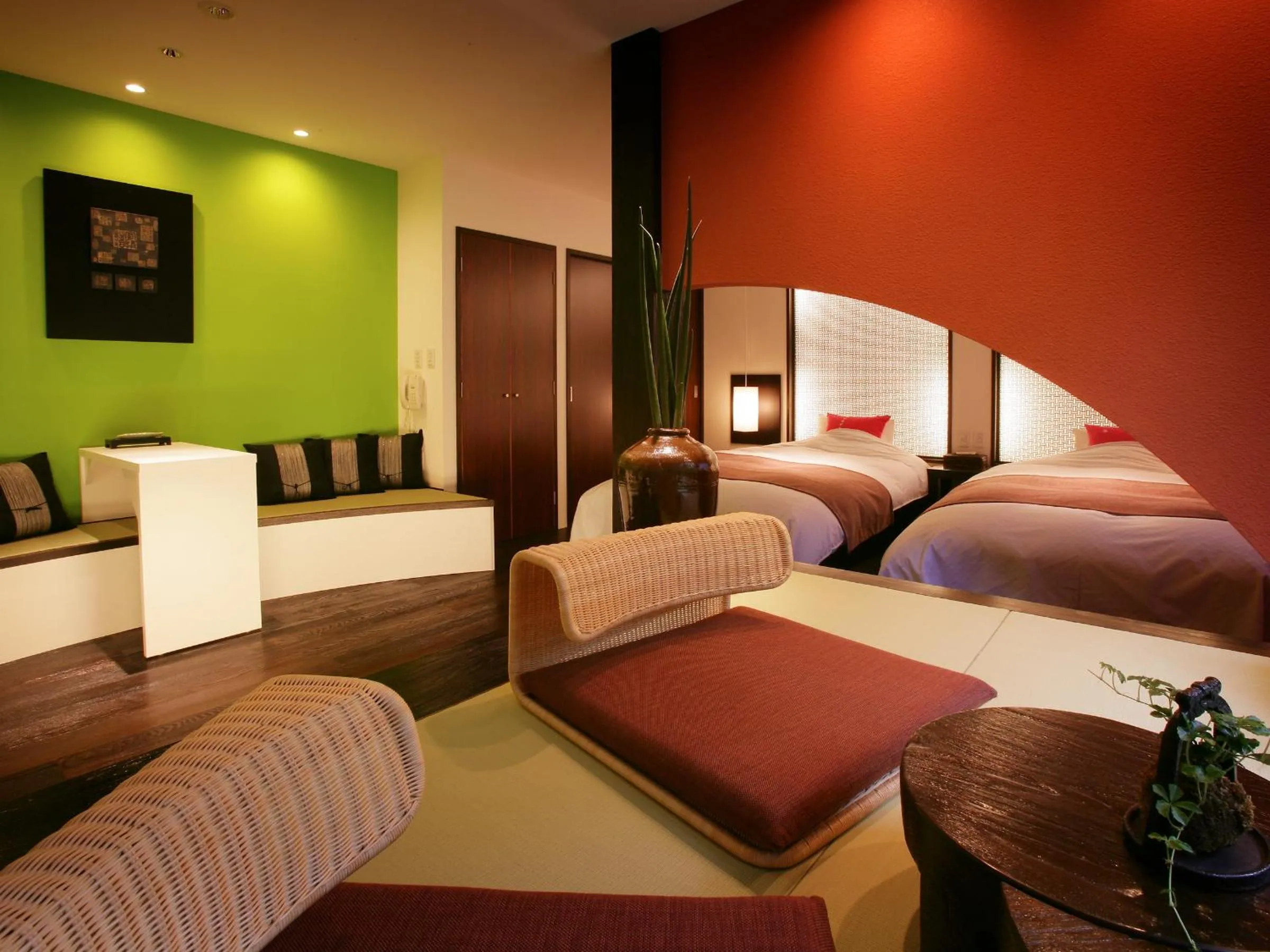 Bed in Yamayuri no Yado
