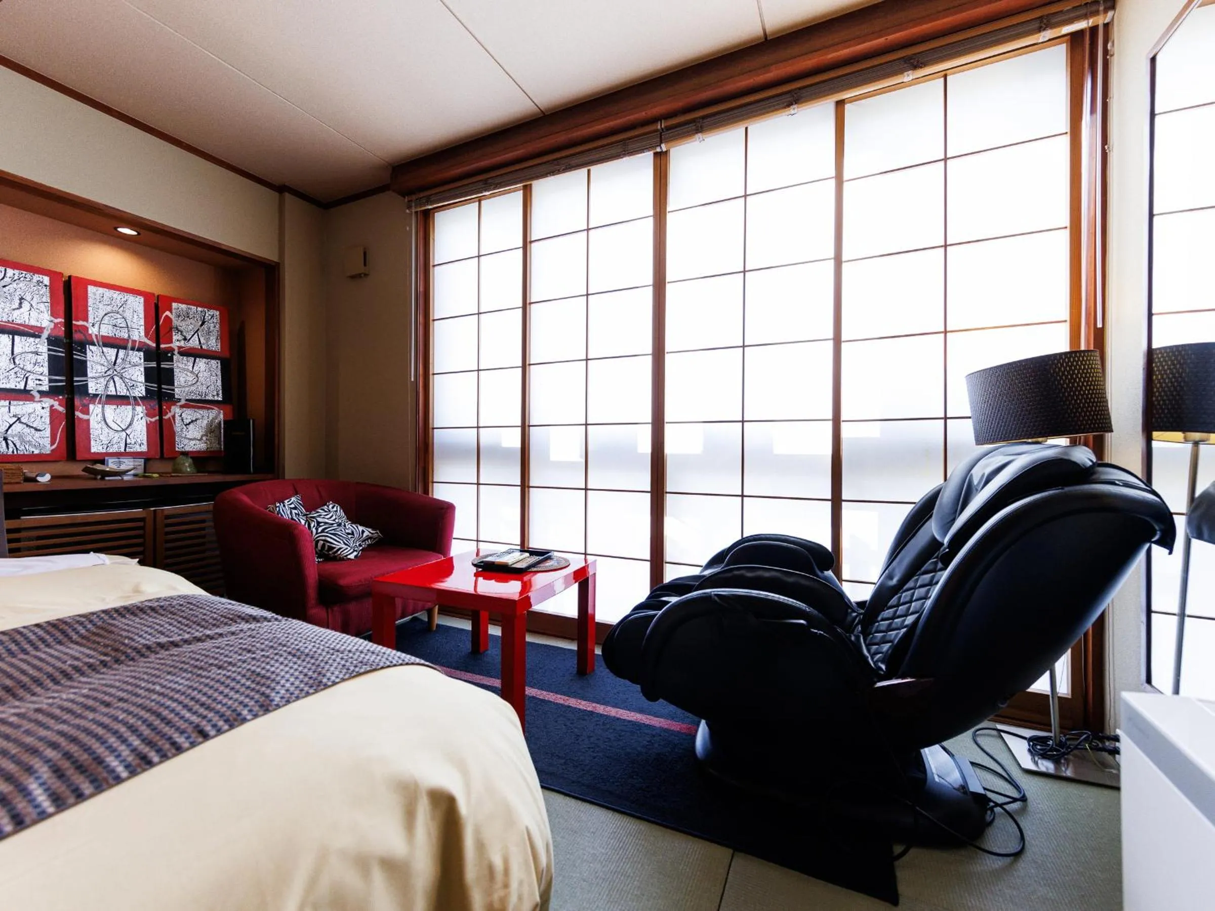 Bed in Yamayuri no Yado