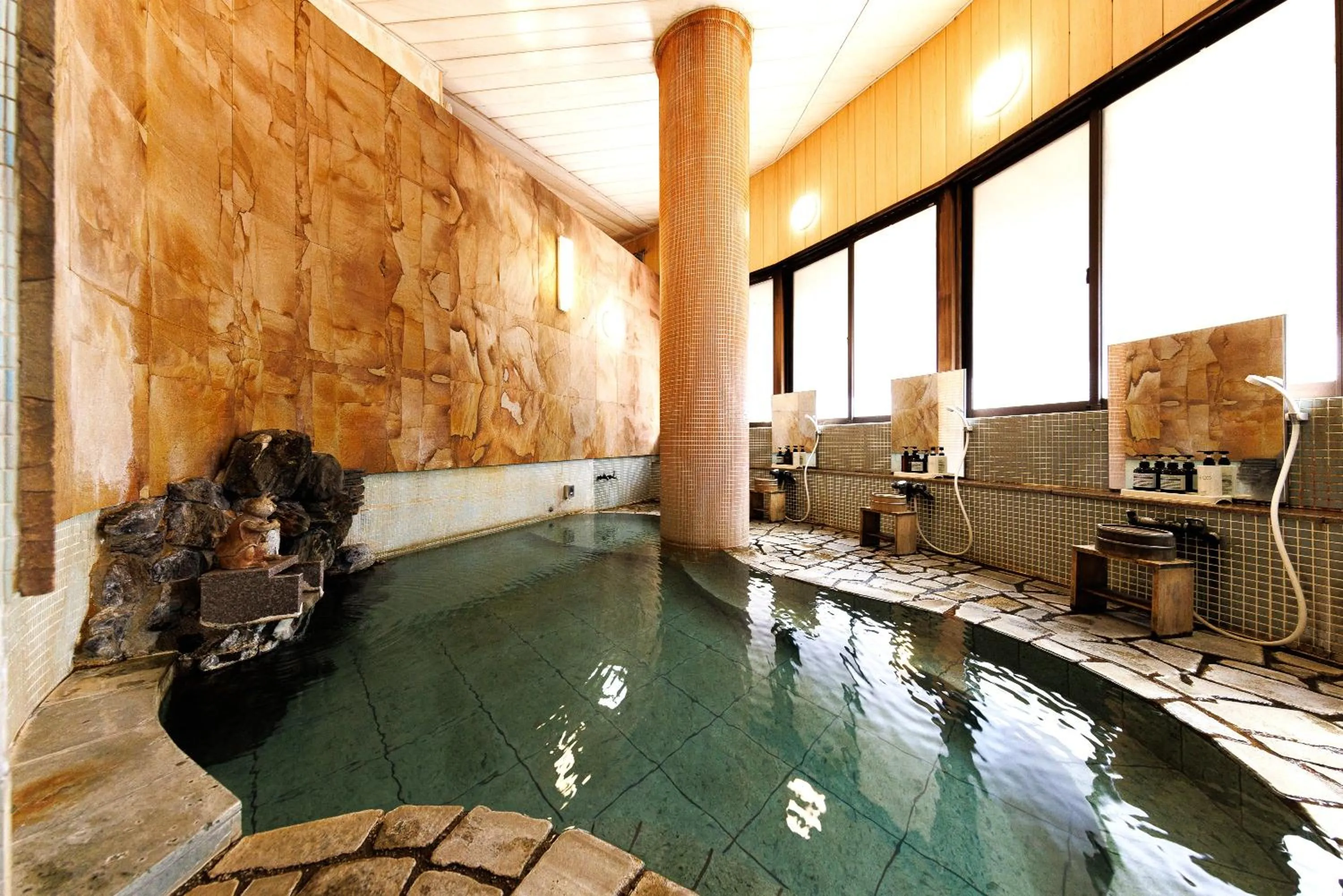 Public Bath in Yamayuri no Yado
