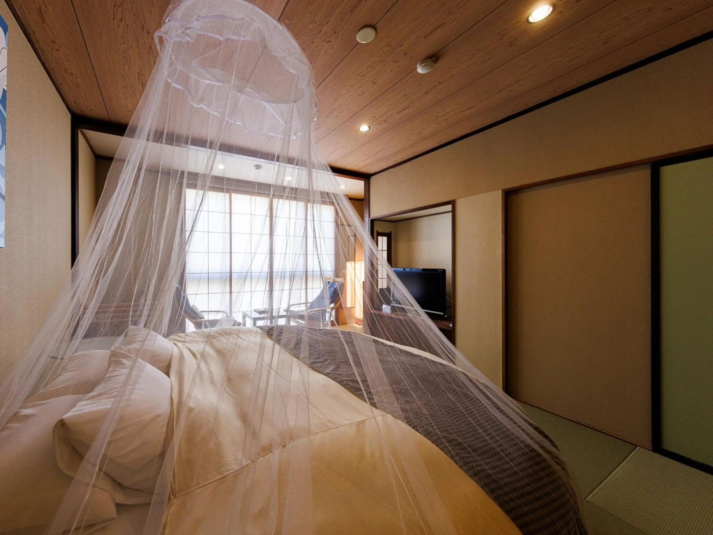 Bed in Yamayuri no Yado