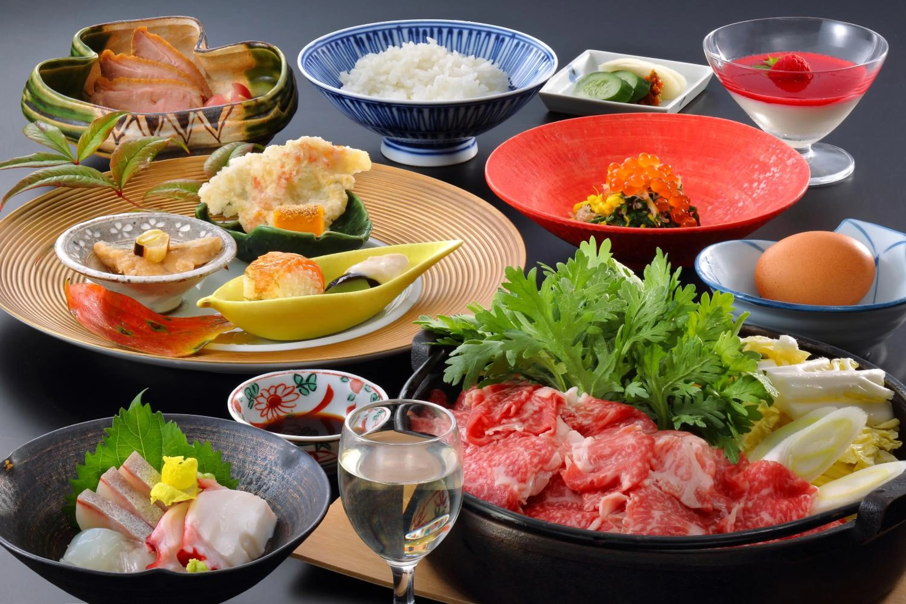 Dinner in Yamayuri no Yado