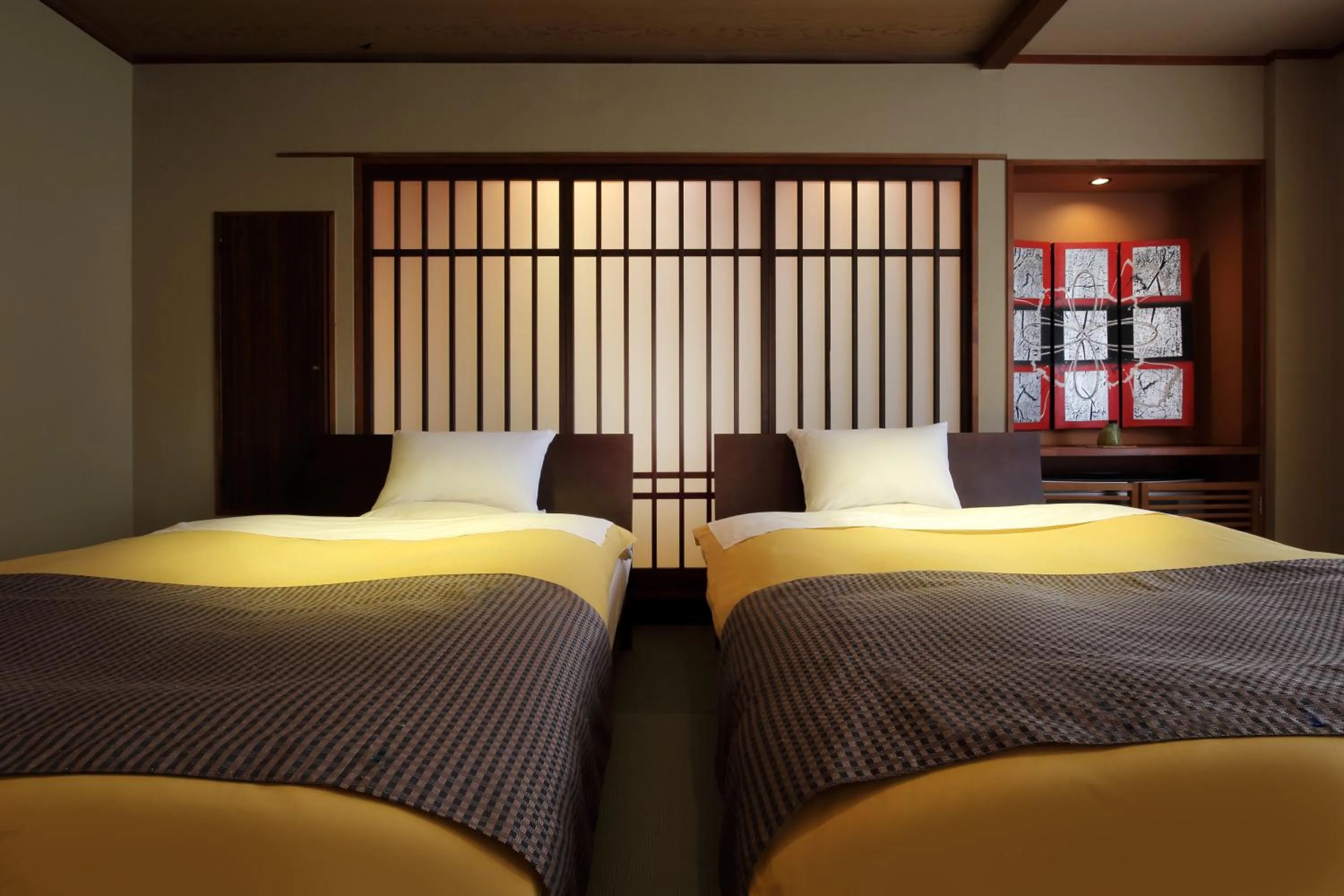 Bed in Yamayuri no Yado