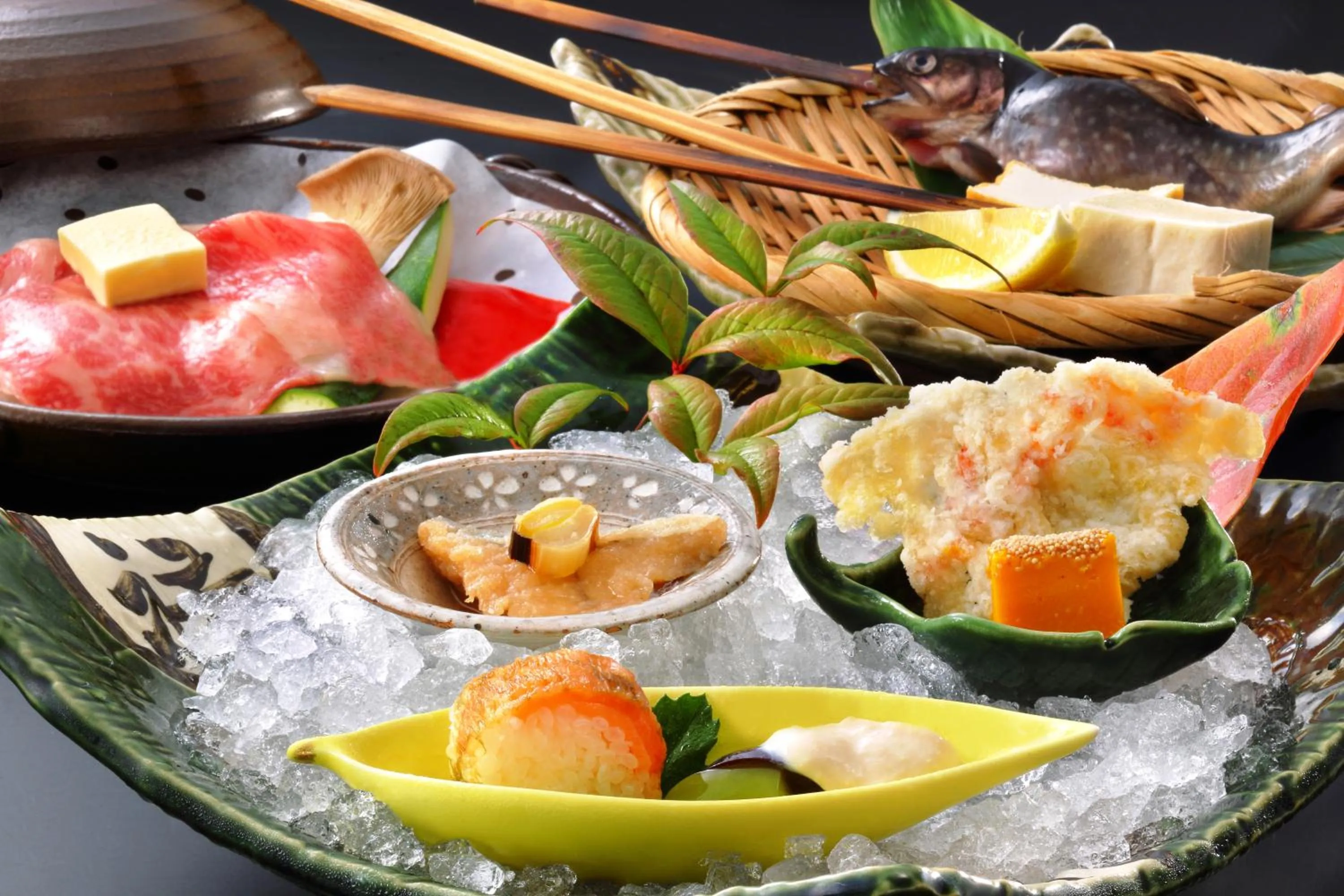 Dinner in Yamayuri no Yado