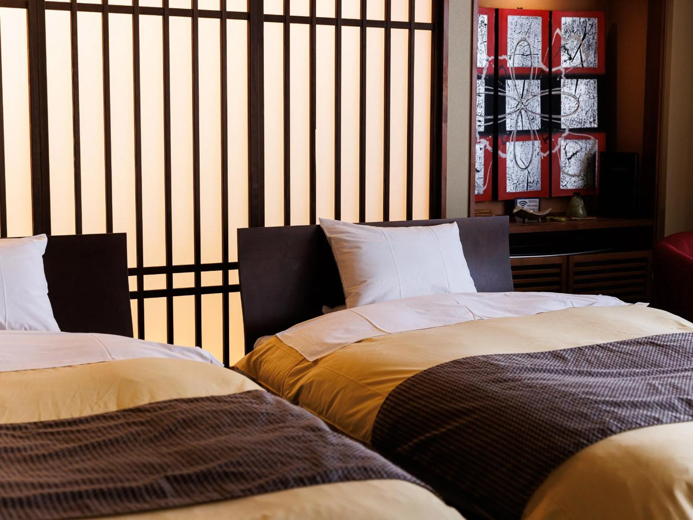 Bed in Yamayuri no Yado