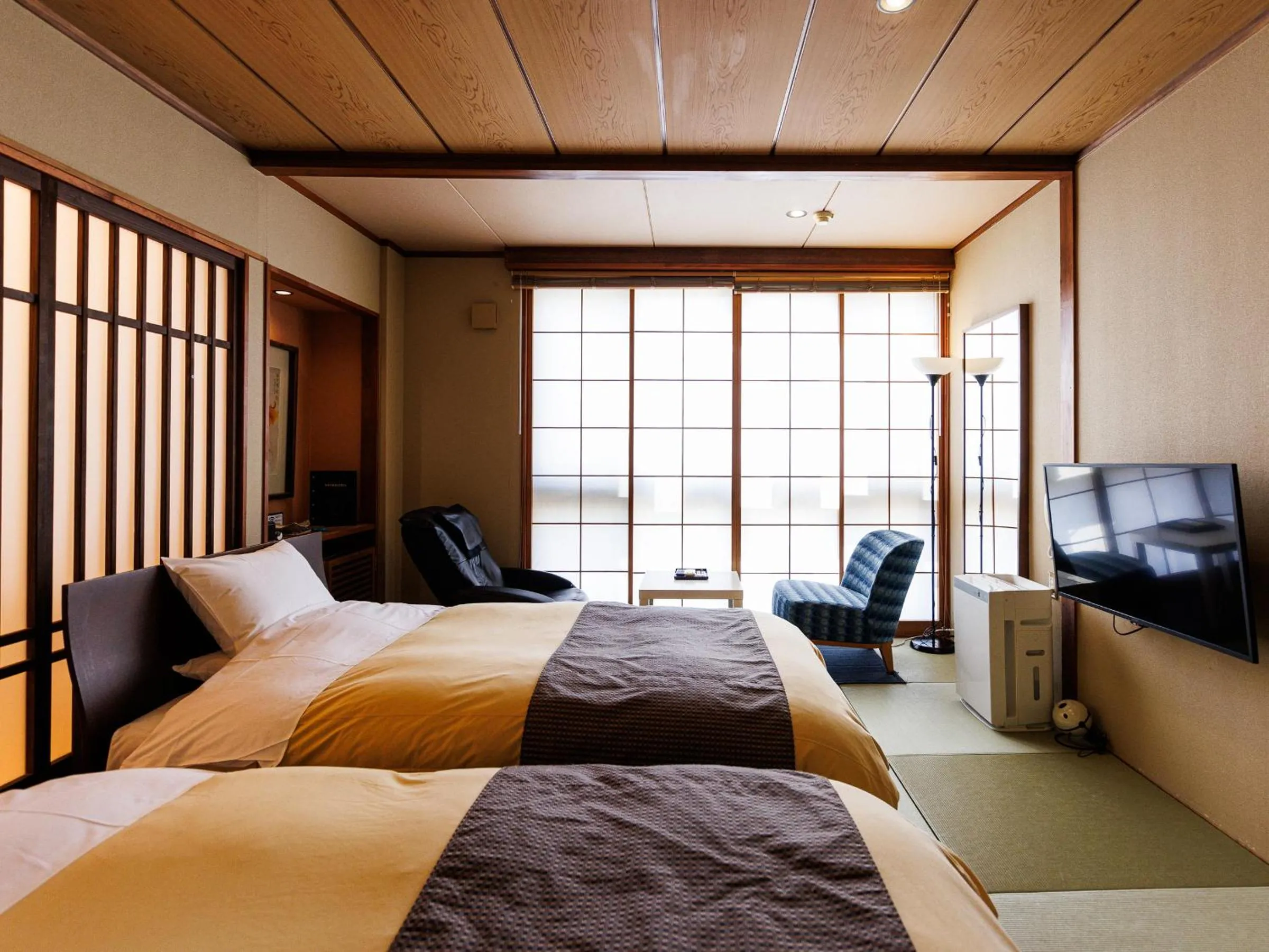 Bed in Yamayuri no Yado