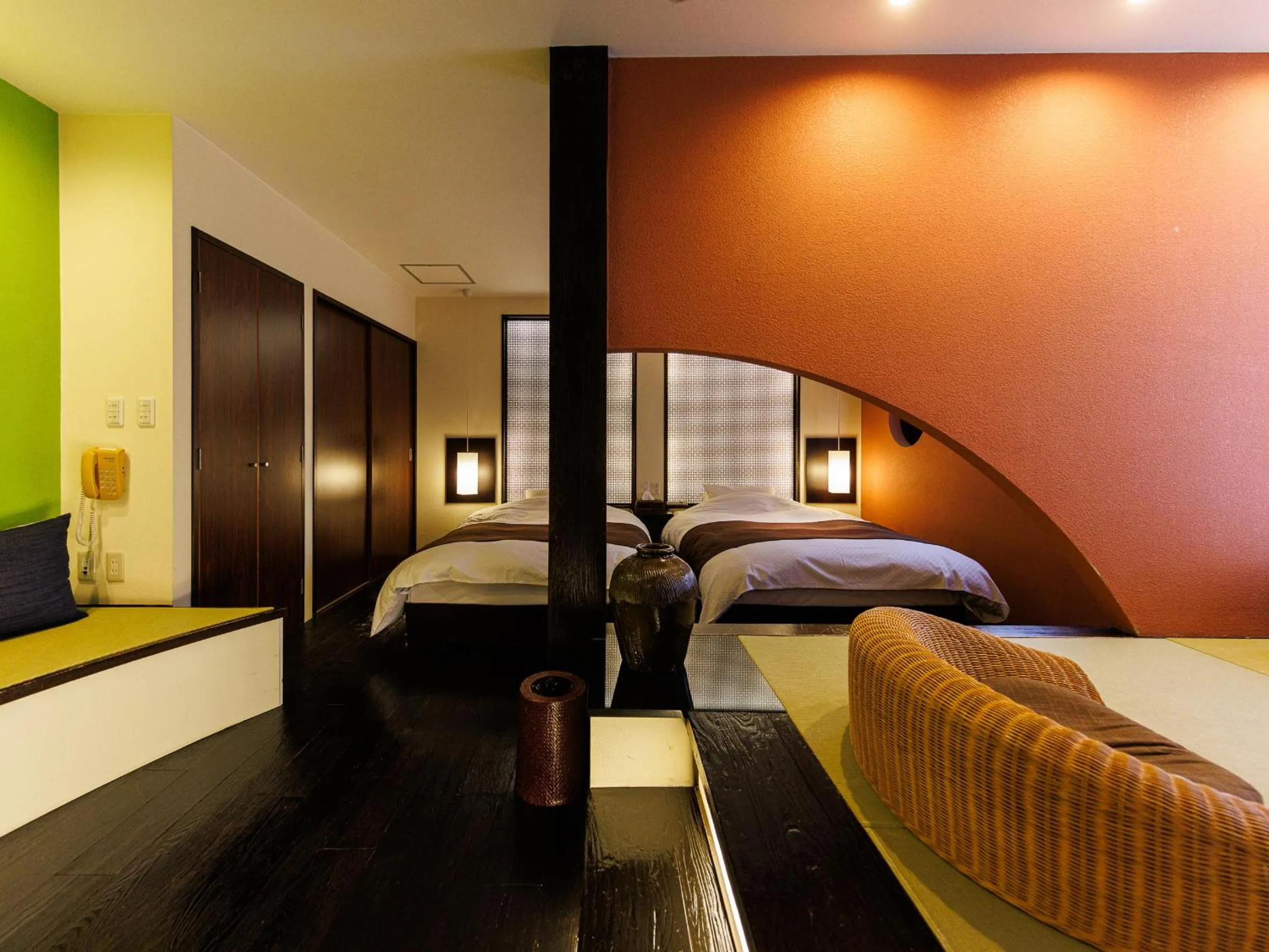 Bed in Yamayuri no Yado