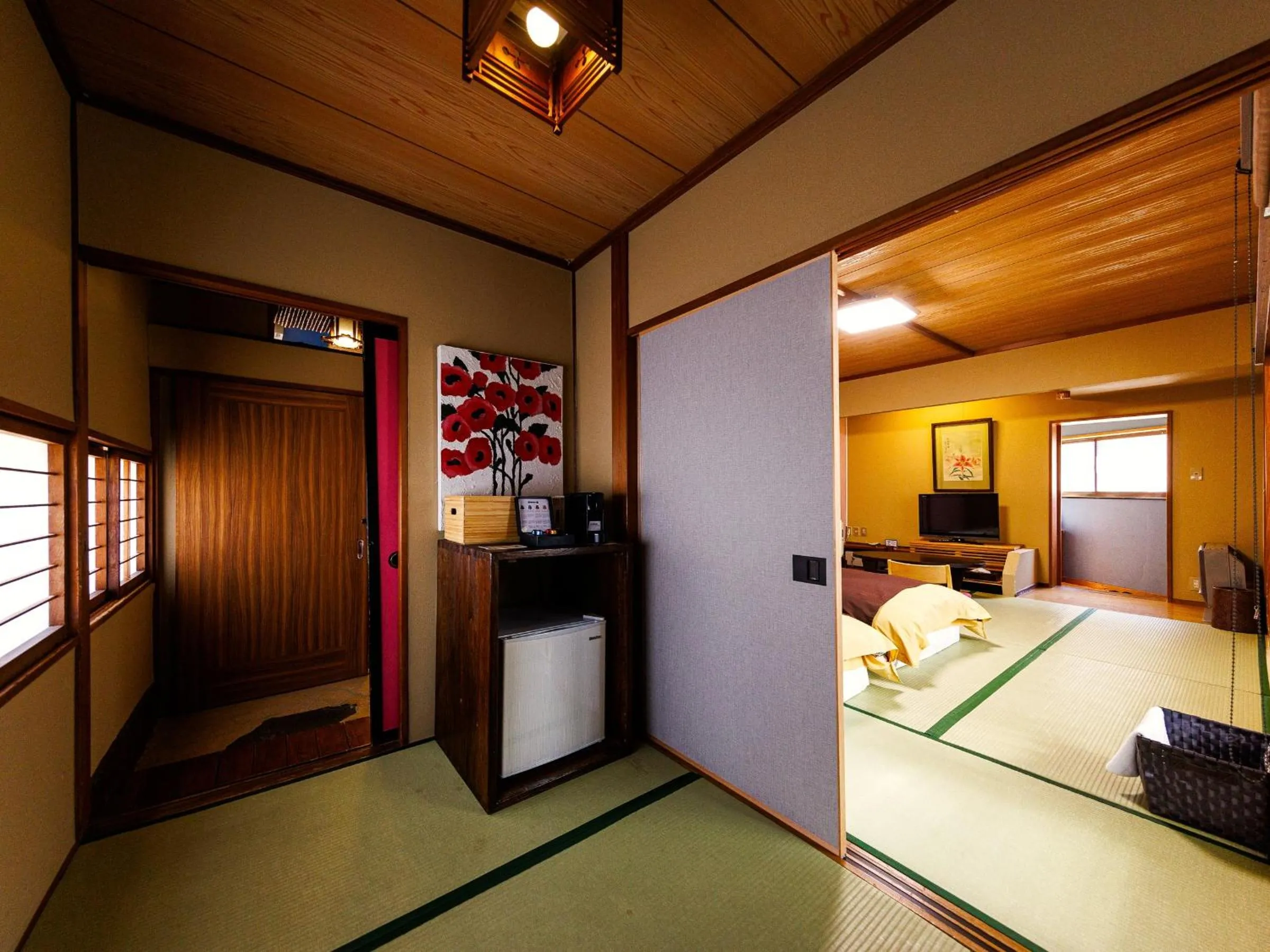 Bed in Yamayuri no Yado
