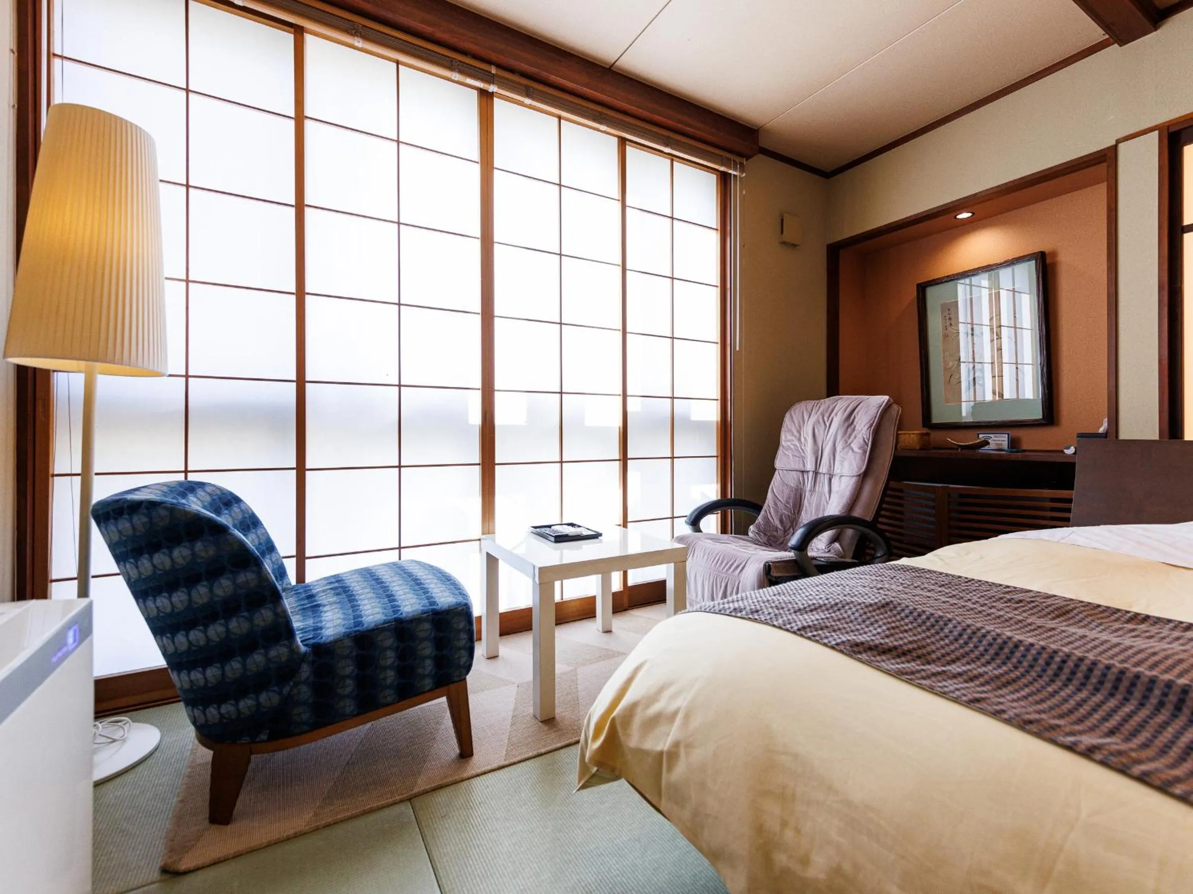 Bed in Yamayuri no Yado